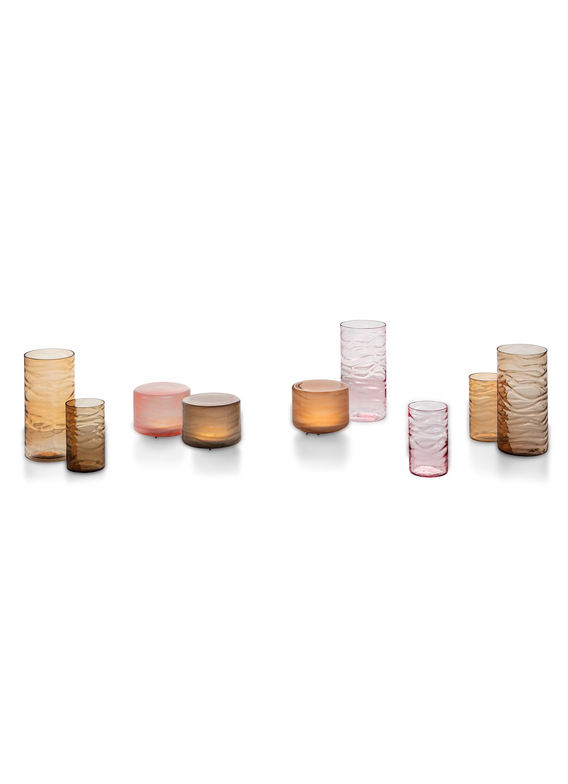 Iittala Unda vaas 40 cm - limited edition - detail zand