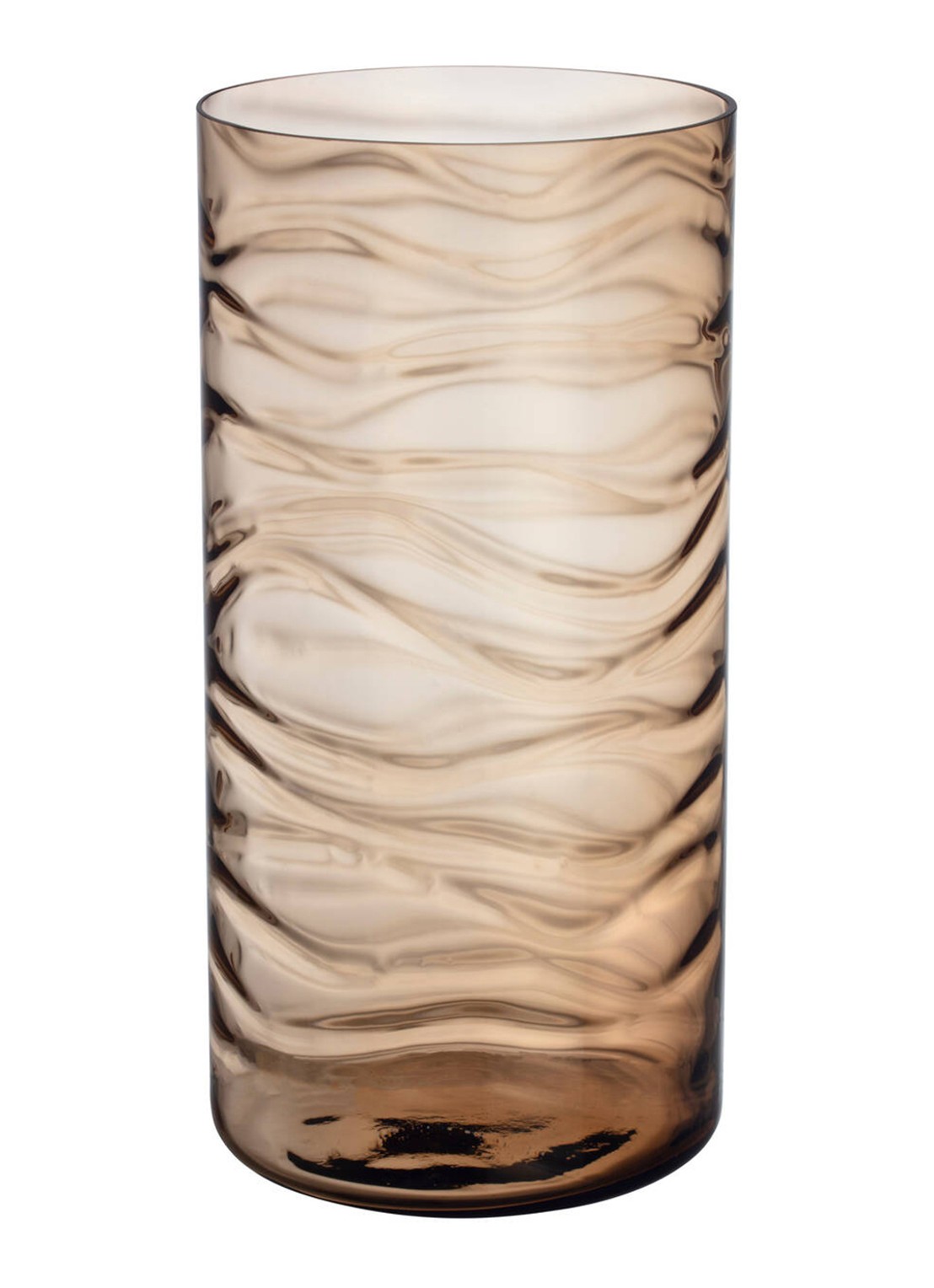 Iittala Unda vaas 40 cm - limited edition - voorkant 2 zand