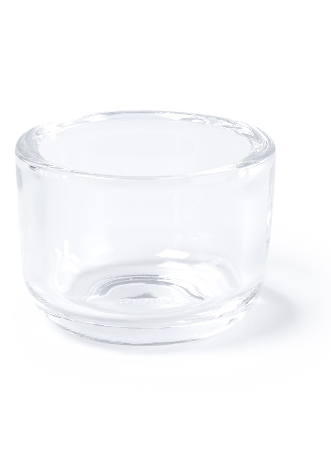 Iittala Valkea waxinelichthouder 6 cm - voorkant transparant