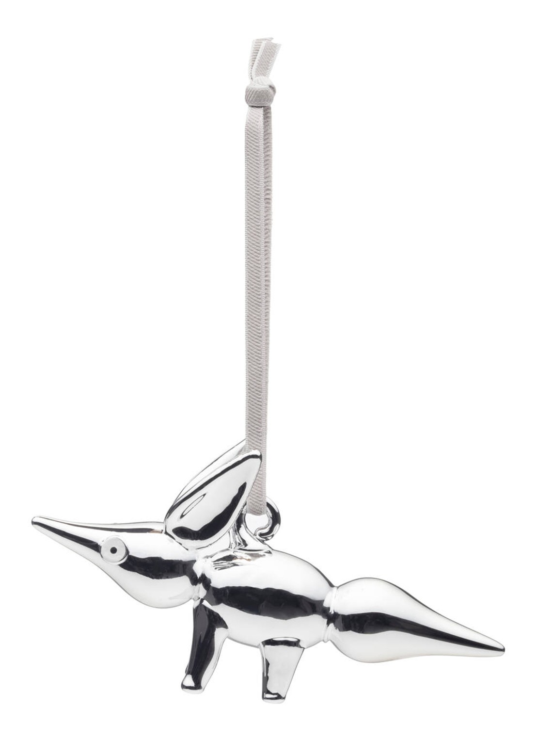 Iittala Vulpes kersthanger 11,5 cm - voorkant zilver