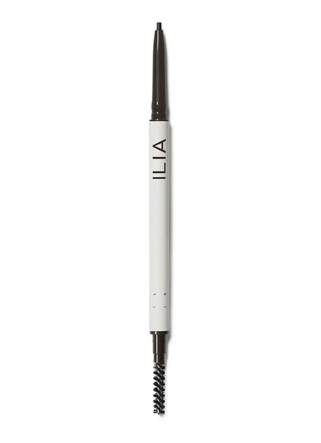 ILIA Beauty In Full Micro-Tip Brow Pencil - wenkbrauwpotlood - voorkant soft black