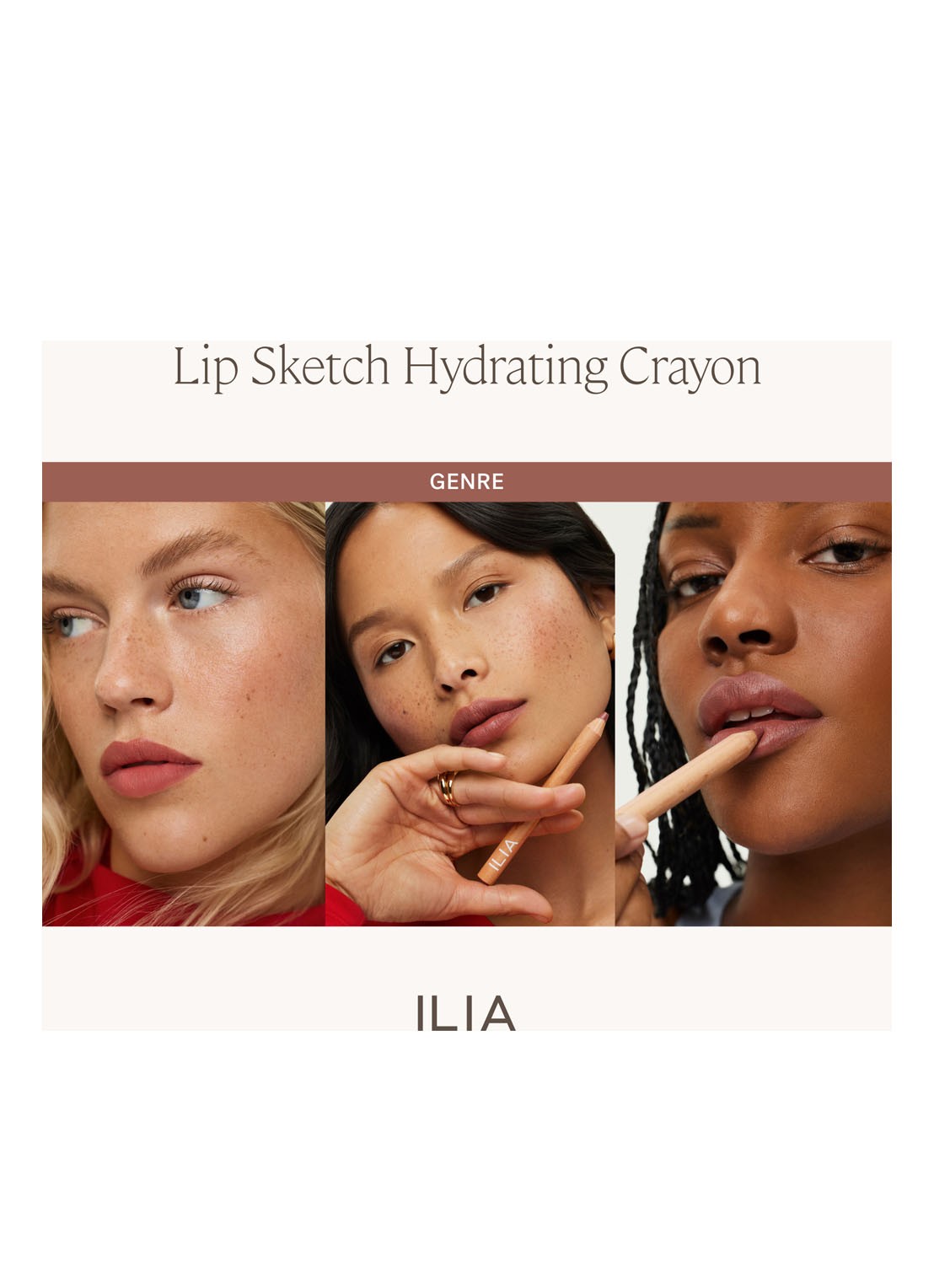 ILIA Beauty Lip Sketch Hydrating Crayon - lipstick - detail 3 genre