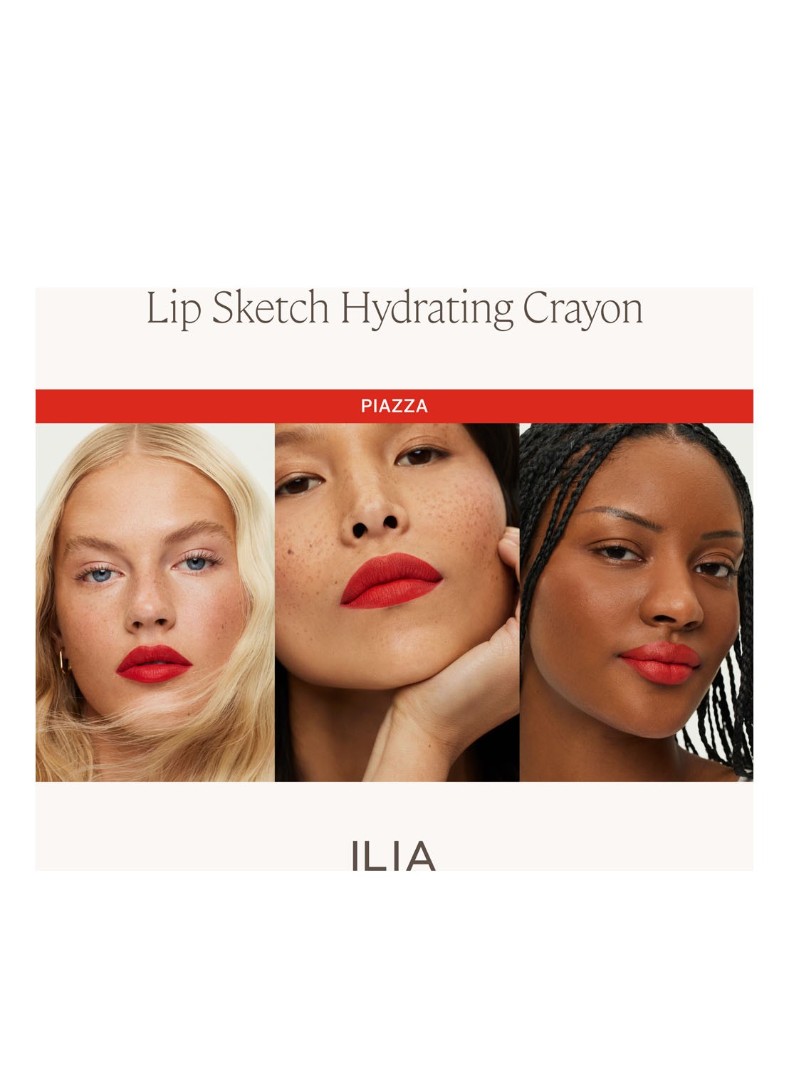 ILIA Beauty Lip Sketch Hydrating Crayon - lipstick - detail 3 piazza