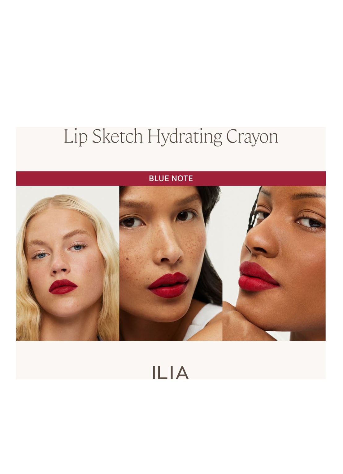 ILIA Beauty Lip Sketch Hydrating Crayon - lipstick - detail 3 blue note