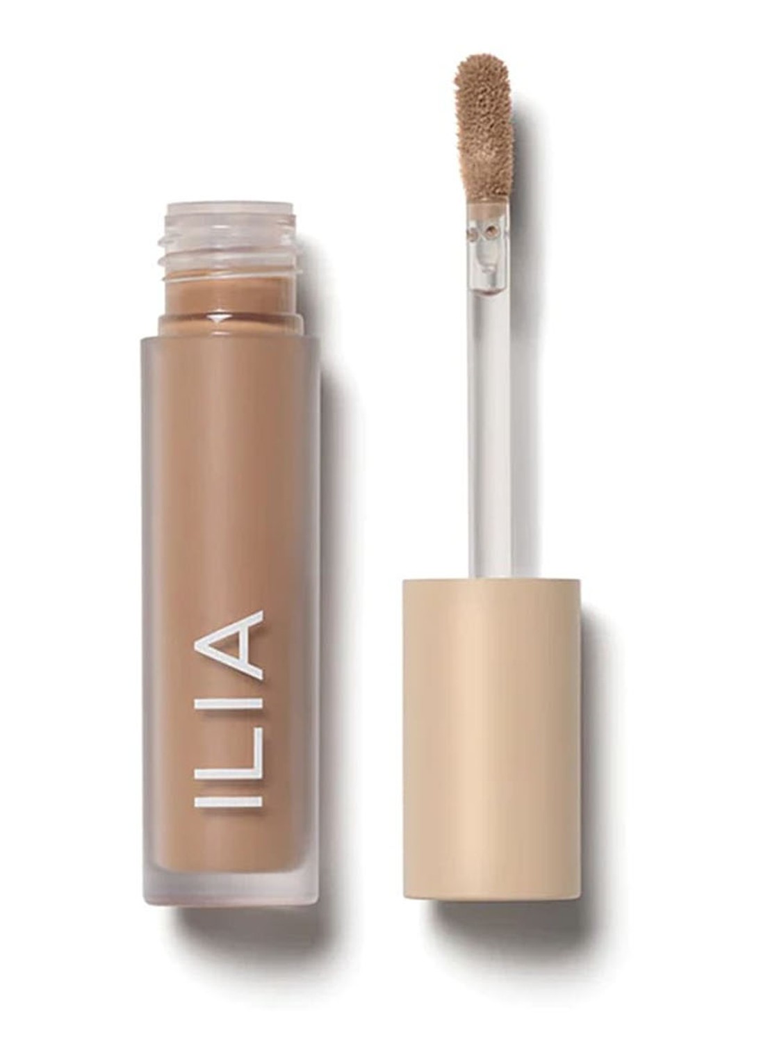 ILIA Beauty Liquid Powder Matte Eye Tint - vloeibare oogschaduw - voorkant cork