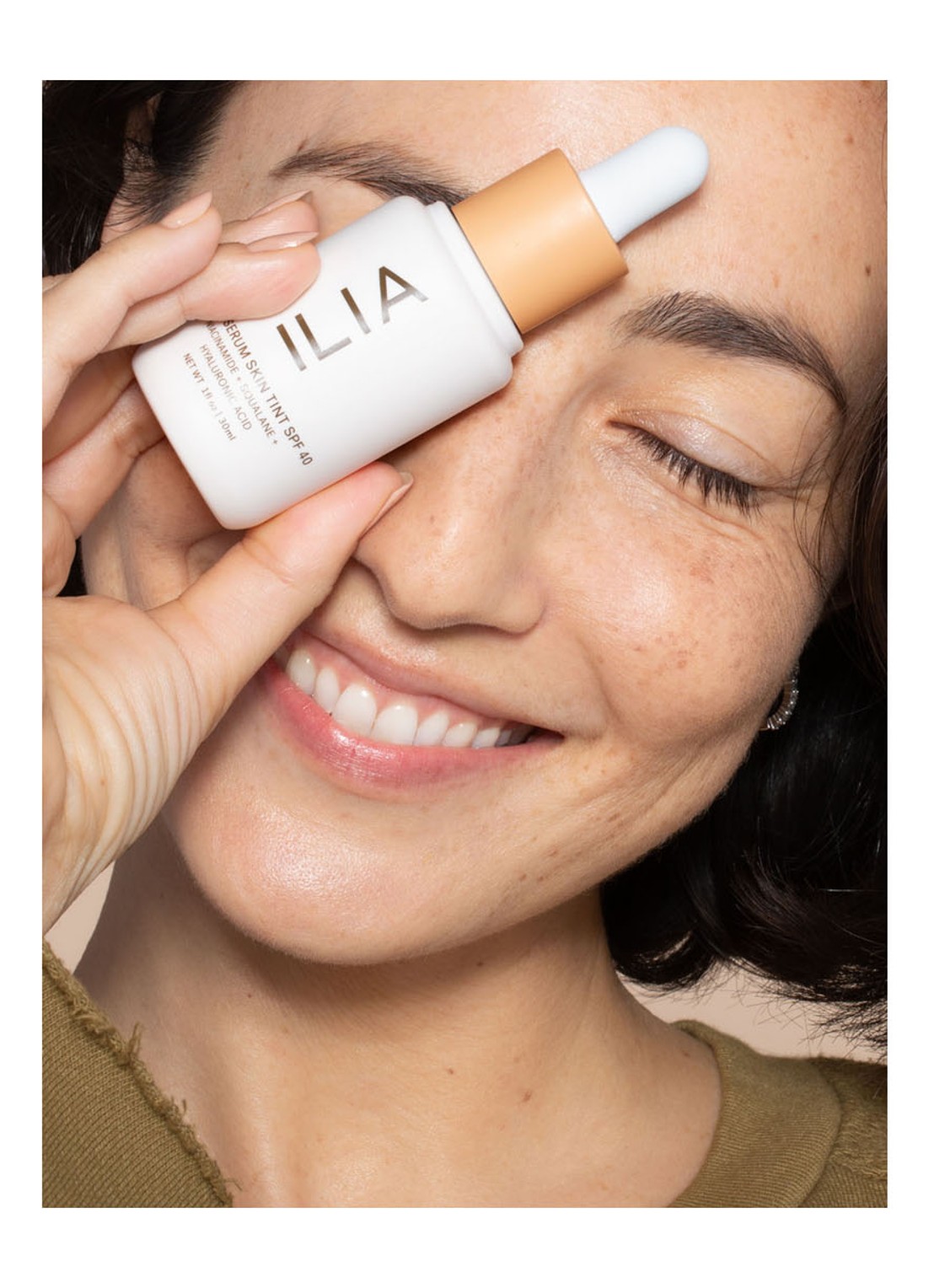 ILIA Beauty Super Serum Skin Tint Broad Spectrum SPF30 - getint serum - detail 6 ora - st6