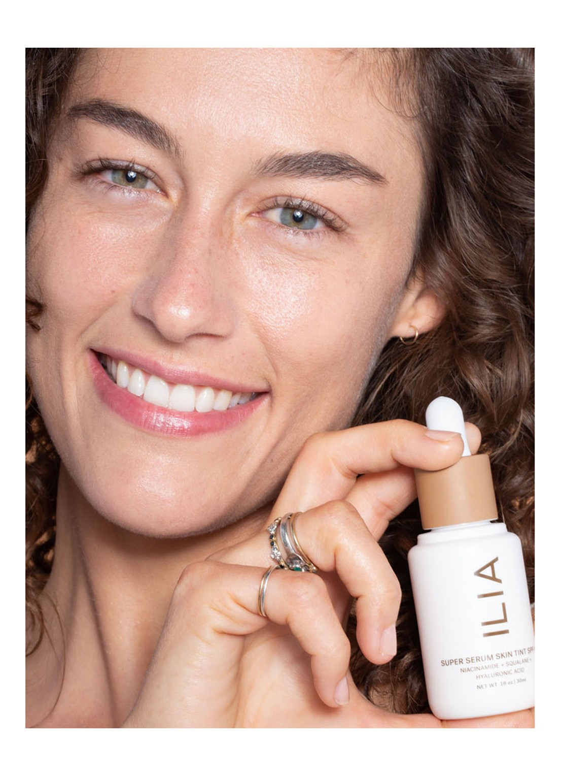 ILIA Beauty Super Serum Skin Tint Broad Spectrum SPF30 - getint serum - detail 6 diaz - st7