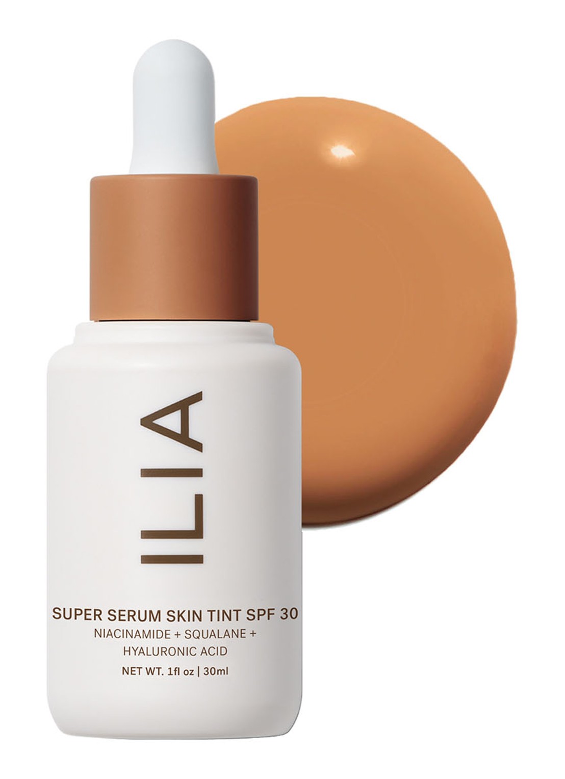 ILIA Beauty Super Serum Skin Tint - verzorgende foundation - voorkant kamari