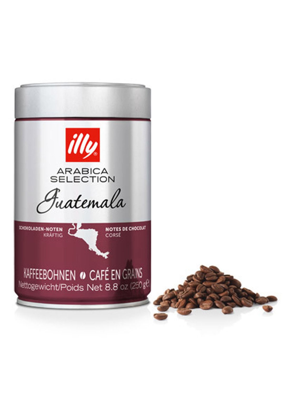 illy Arabica Selection Guatemala koffiebonen 250 gram - voorkant undefined