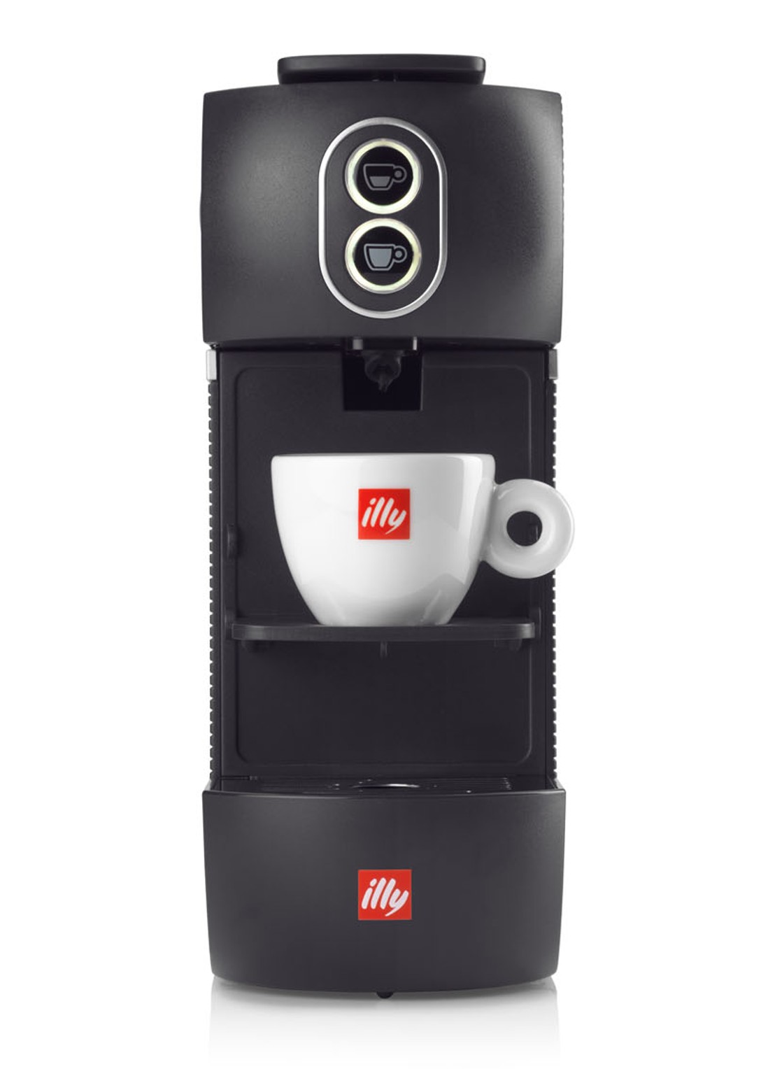 illy E.S.E. koffiemachine 23522 - voorkant 4 zwart