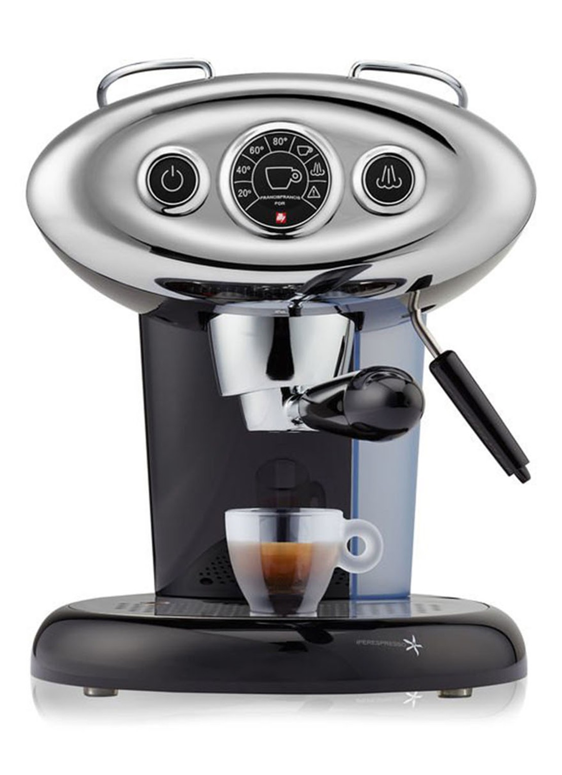illy FrancisFrancis X7.1 Iperespresso espressomachine 6603 - voorkant zwart