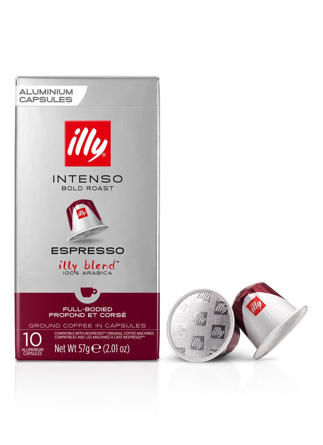 illy Intenso compatible koffiecapsules 10 stuks - voorkant undefined