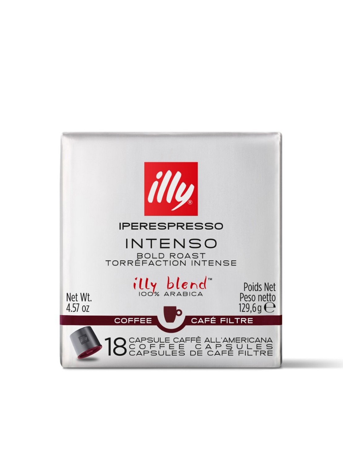 illy Intenso Iperespresso filter capsules - achterkant undefined