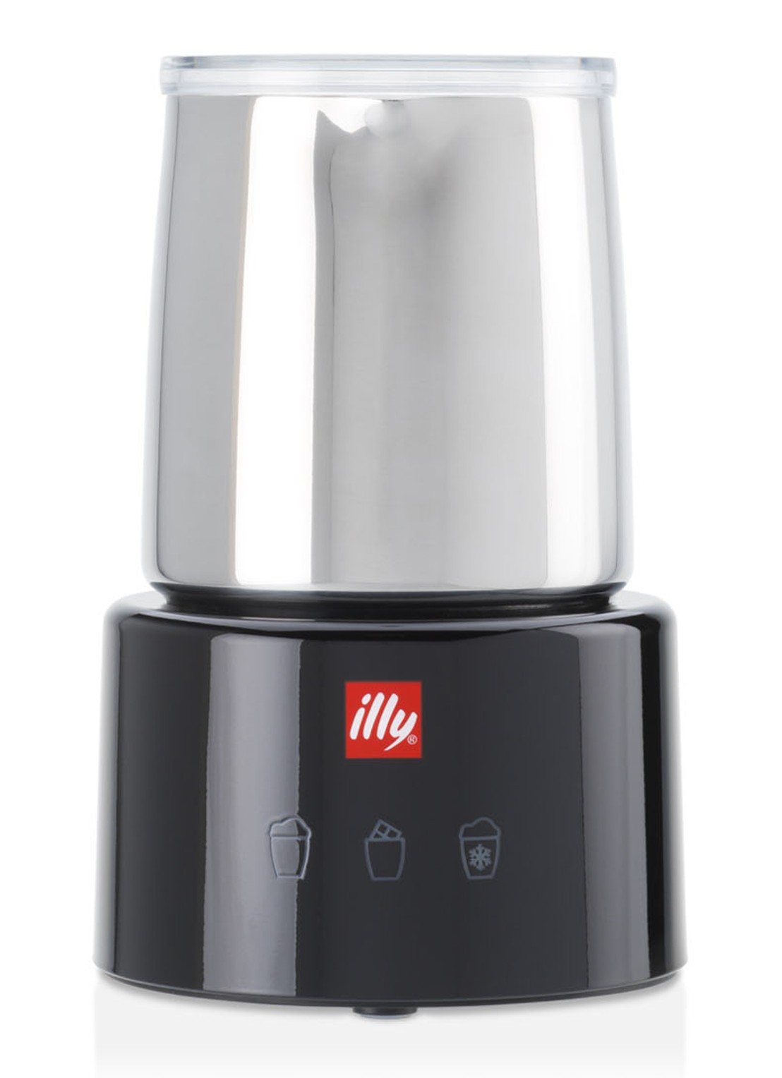 illy Melkopschuimer 250 ml 23760 - detail 2 zwart