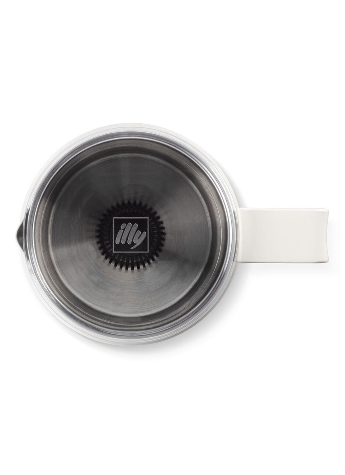 illy Melkschuimer 250 ml - detail 4 wit