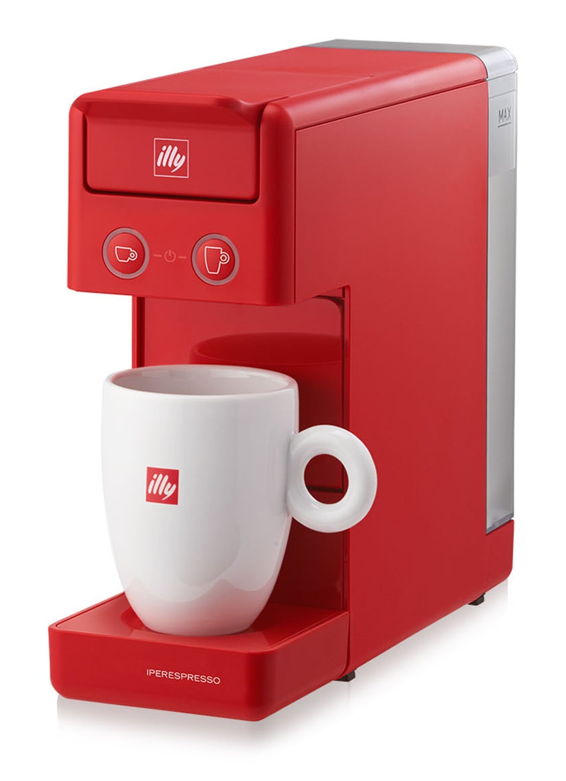 illy Y3.3 Iperespresso espresso- & koffiemachine 60478 - detail steenrood