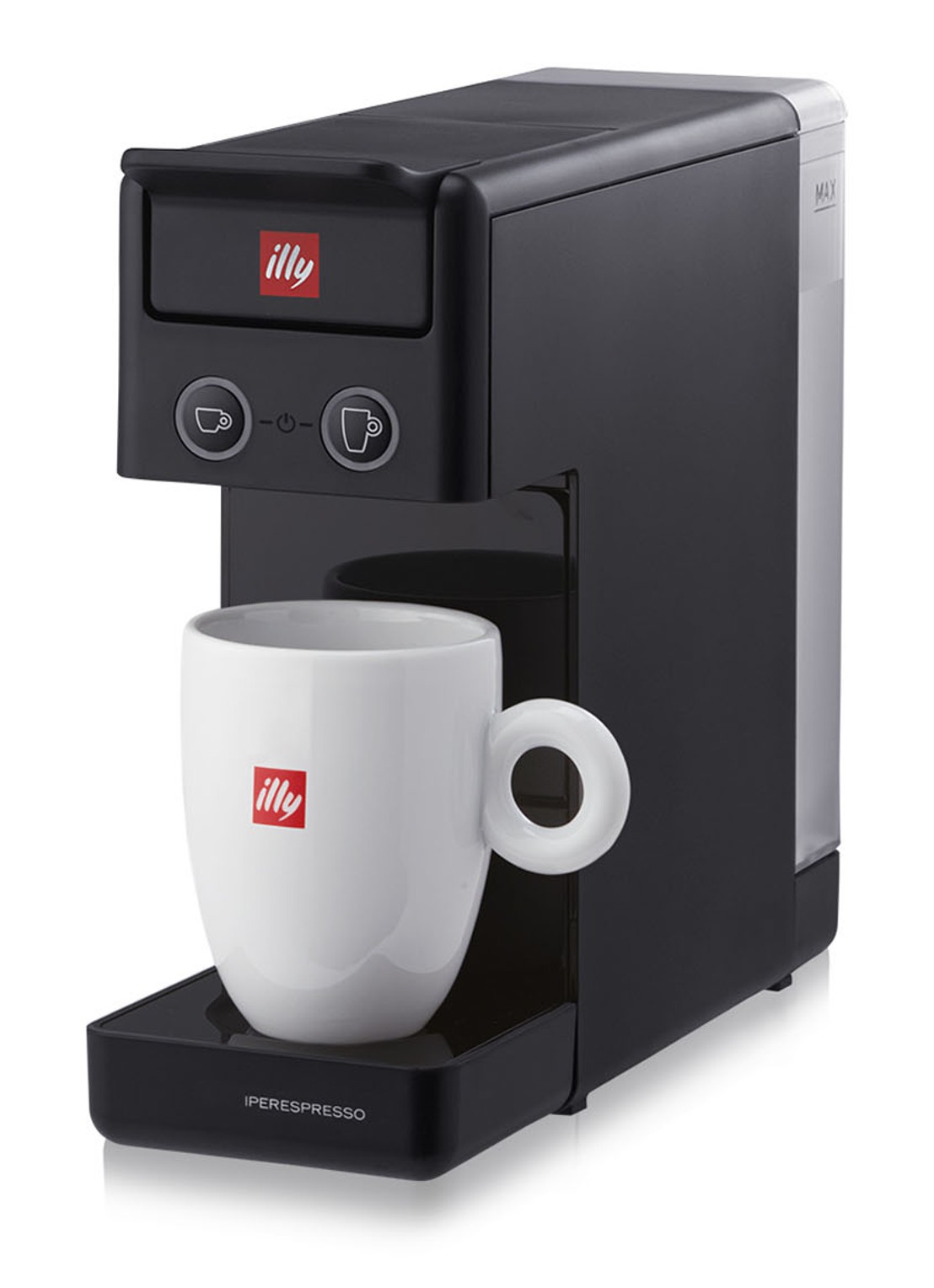 illy Y3.3 iperEspresso espressomachine - detail 3 zwart