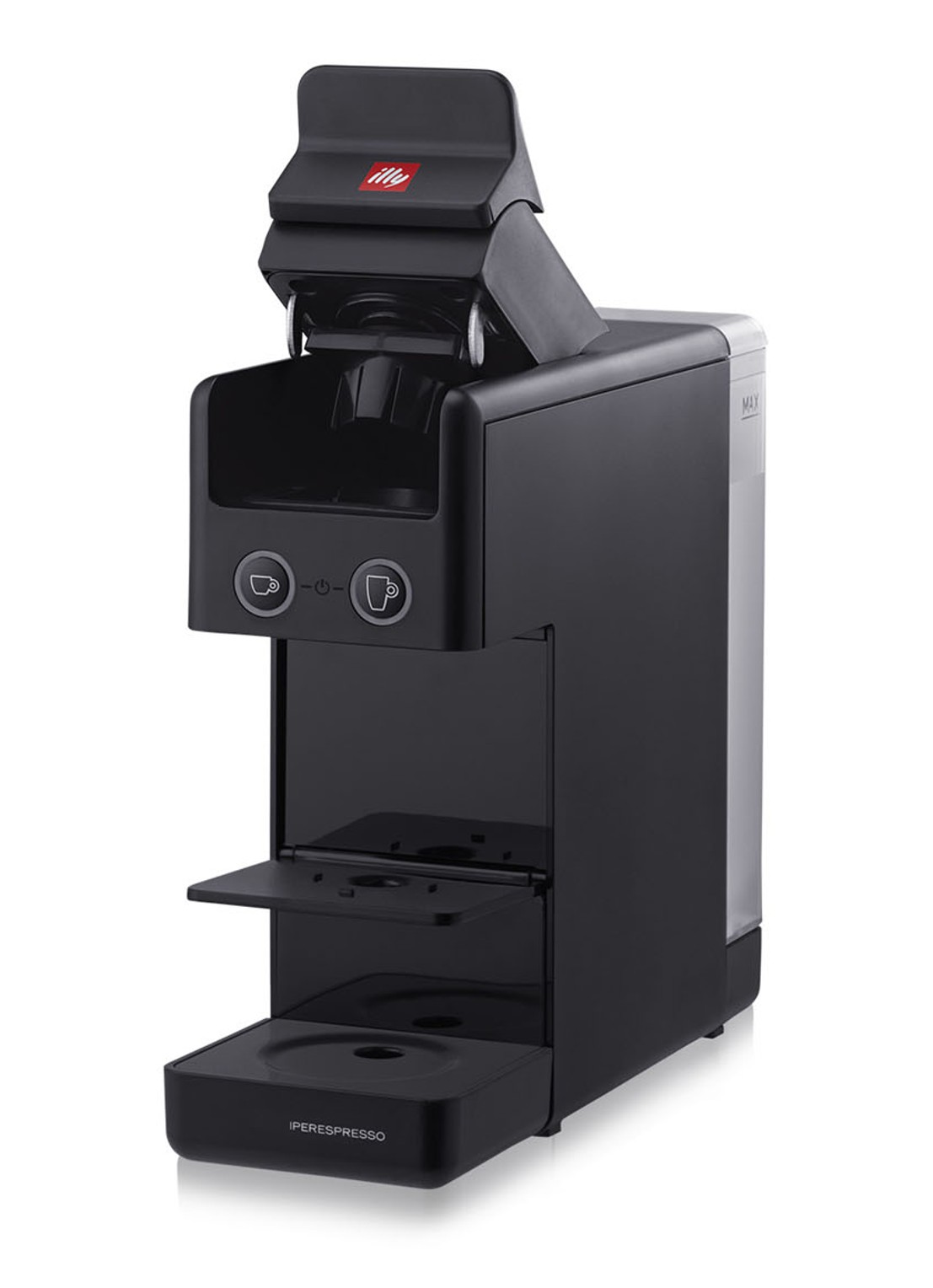 illy Y3.3 iperEspresso espressomachine - detail 4 zwart