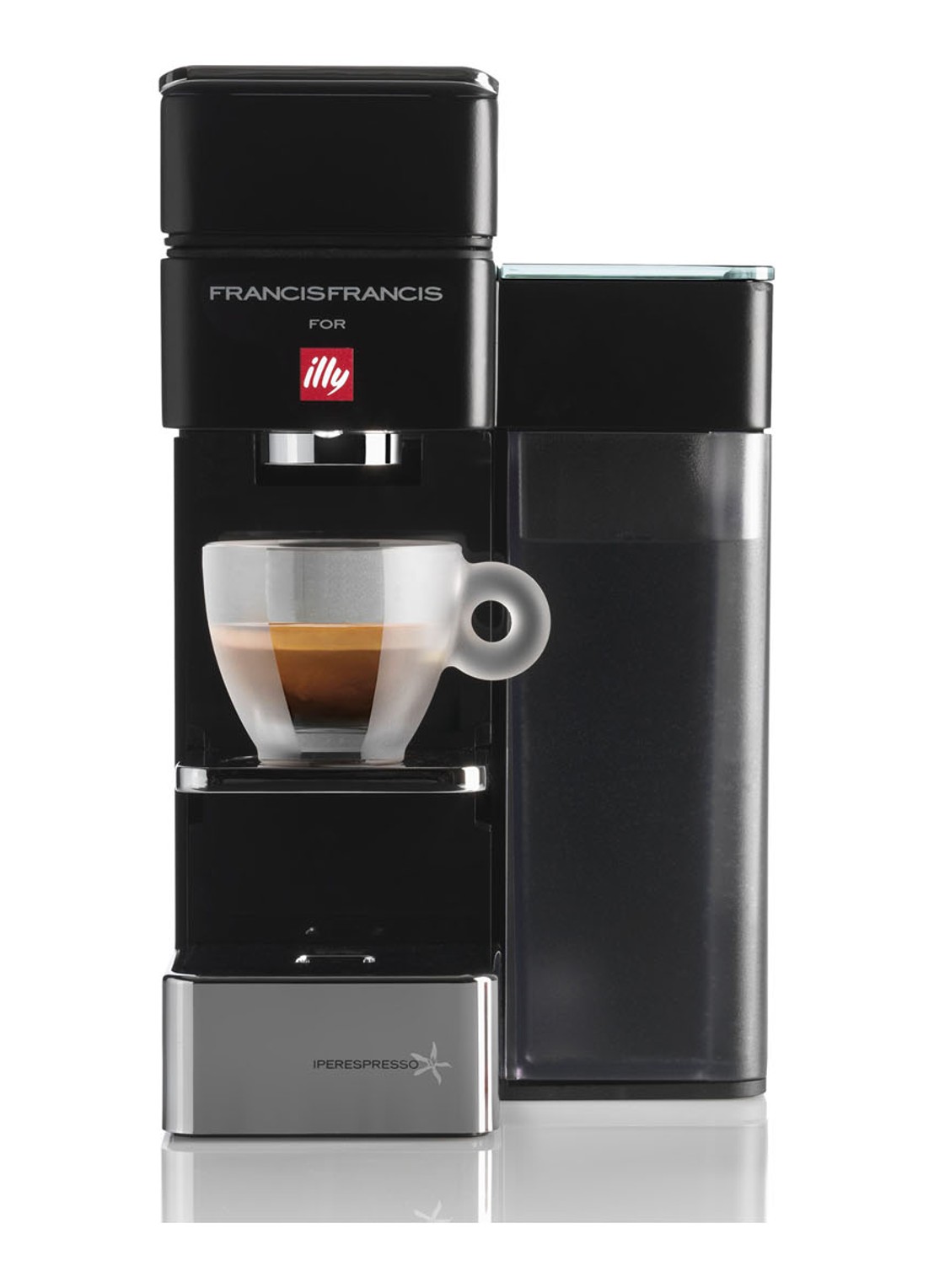 illy Y5 Iperespresso espressomachine - voorkant zwart