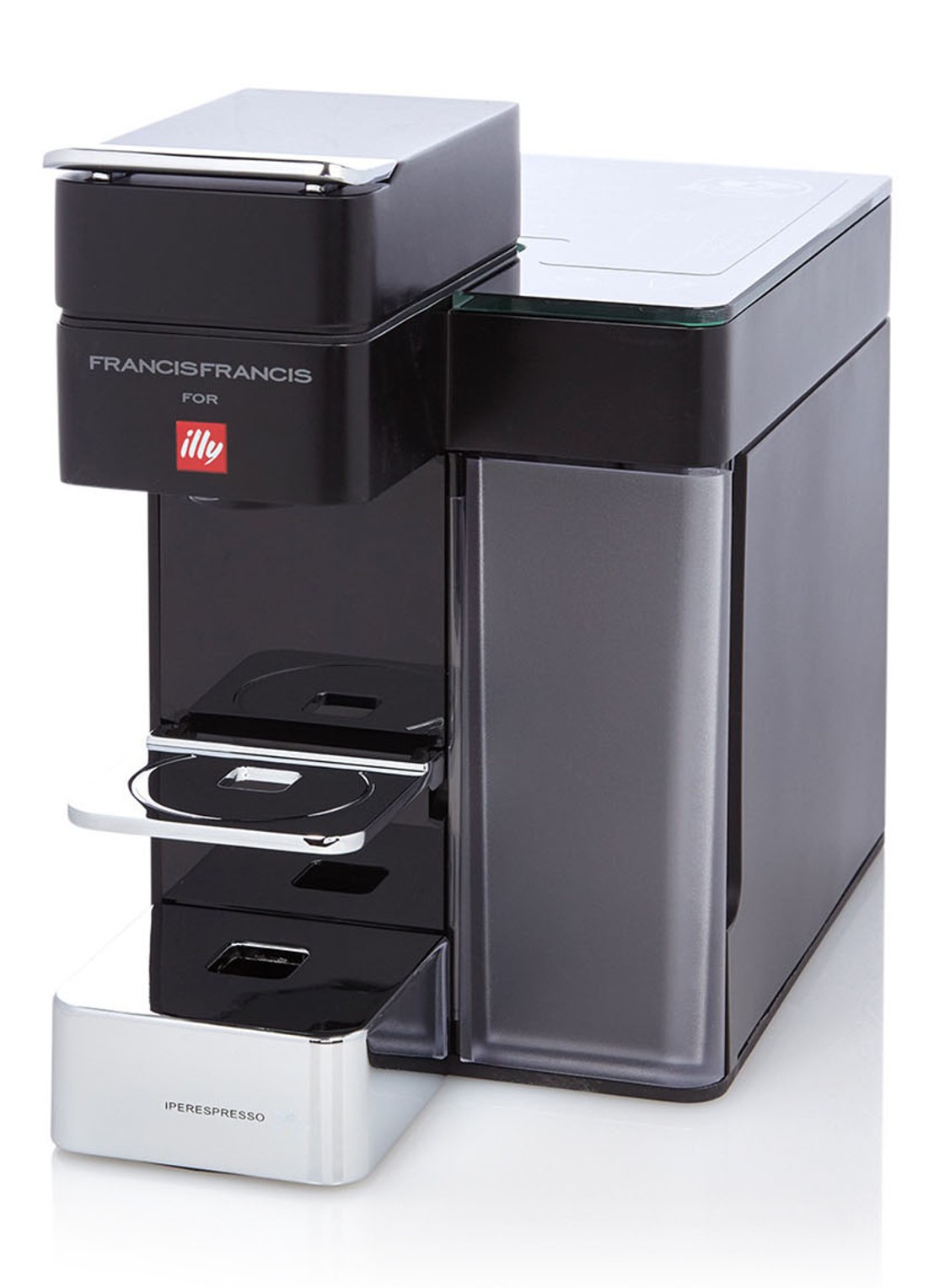 illy Y5 Iperespresso espressomachine - voorkant 2 zwart