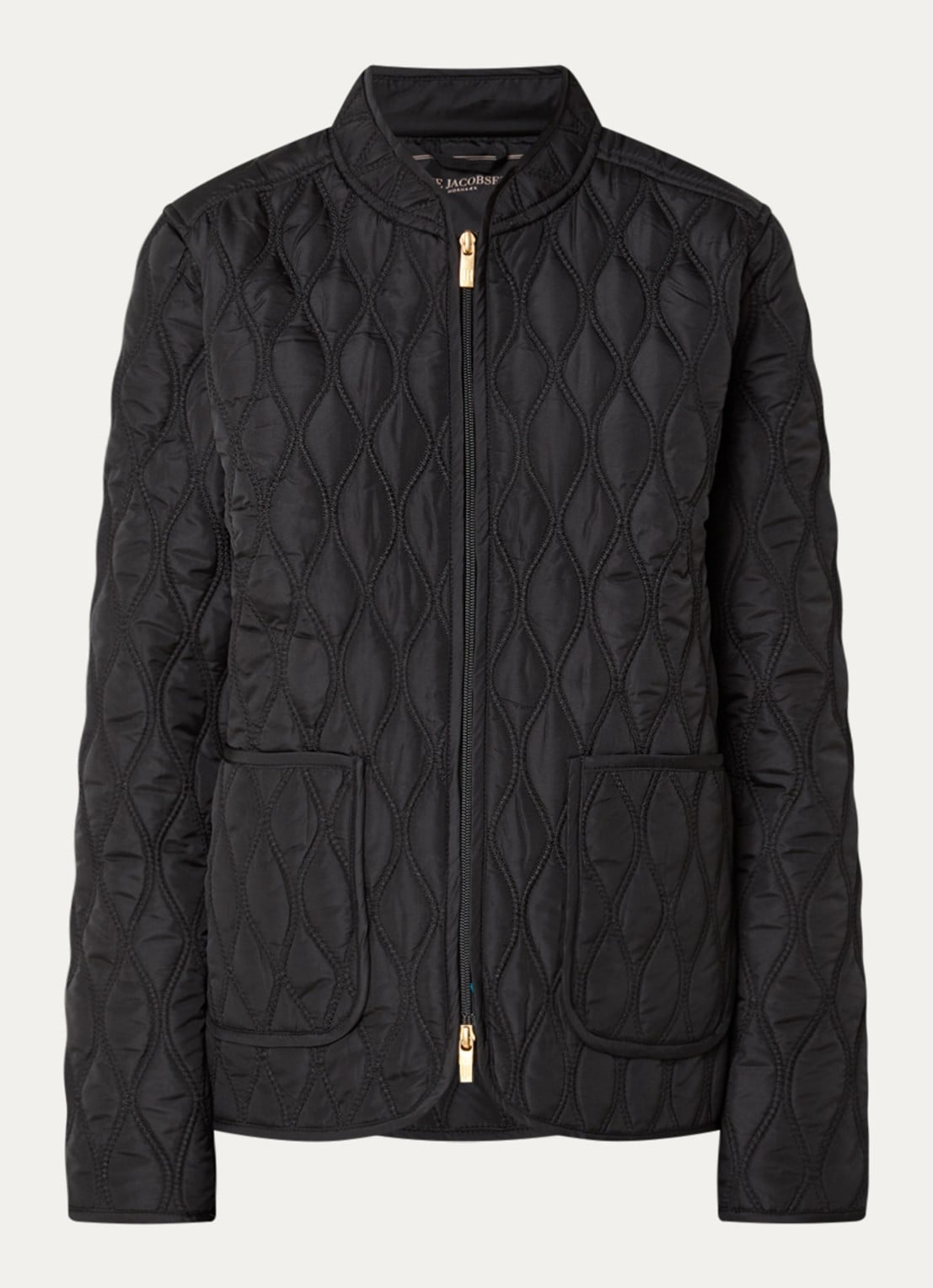Ilse Jacobsen Jack met quiltpatroon - voorkant zwart