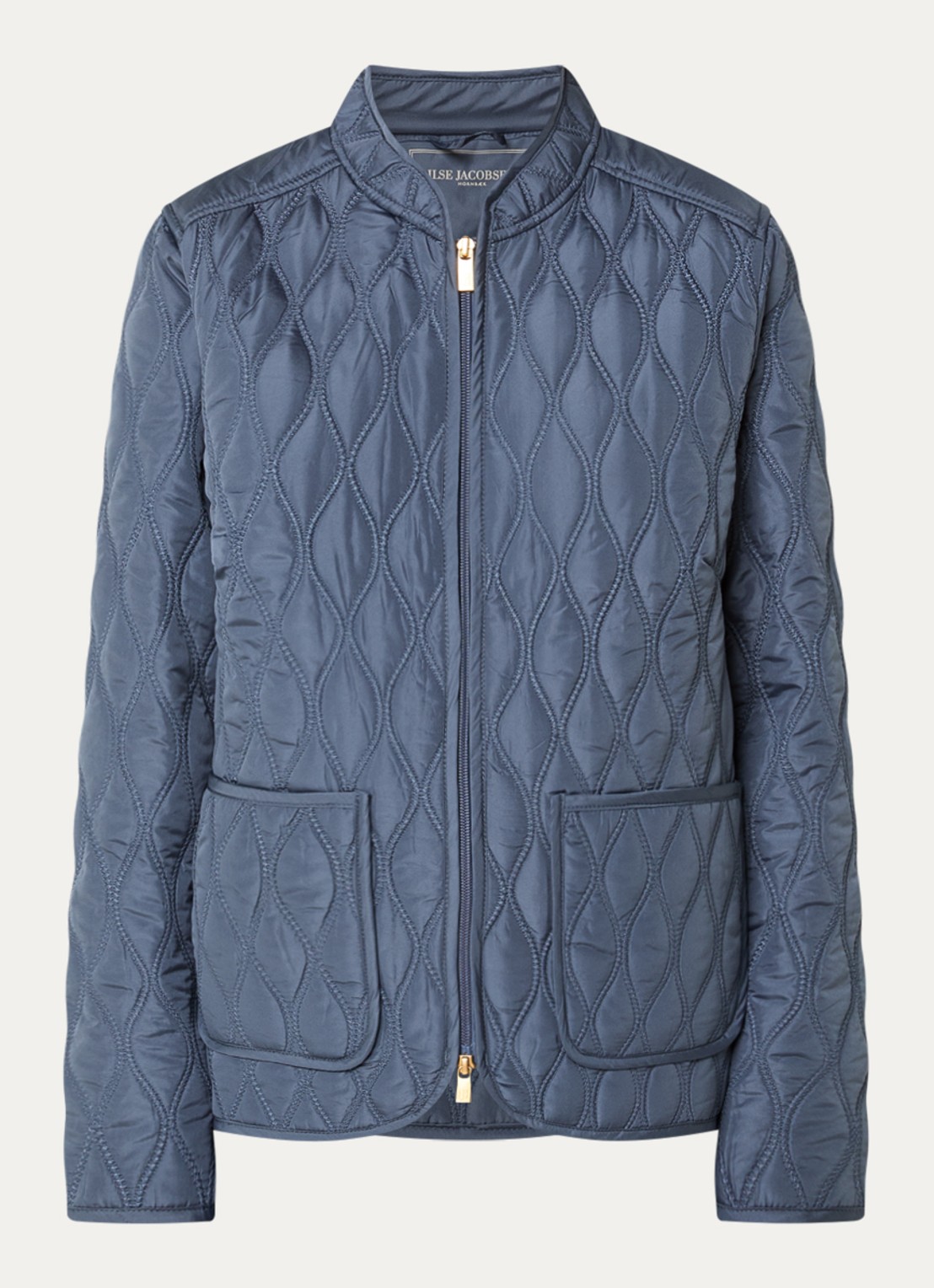 Ilse Jacobsen Jack met quiltpatroon - voorkant 2 indigo