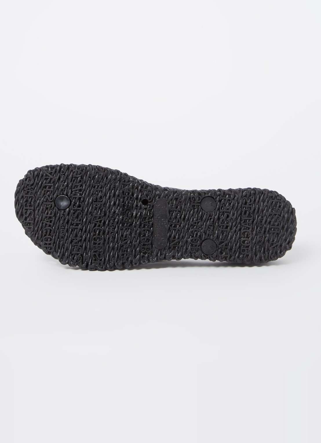 Ilse Jacobsen Slipper met glitter - detail 3 zwart