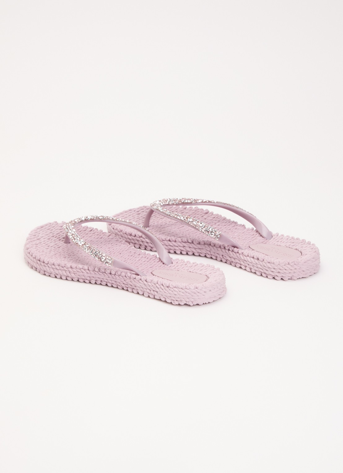 Ilse Jacobsen Slipper met glitter - achterkant 4 oudroze
