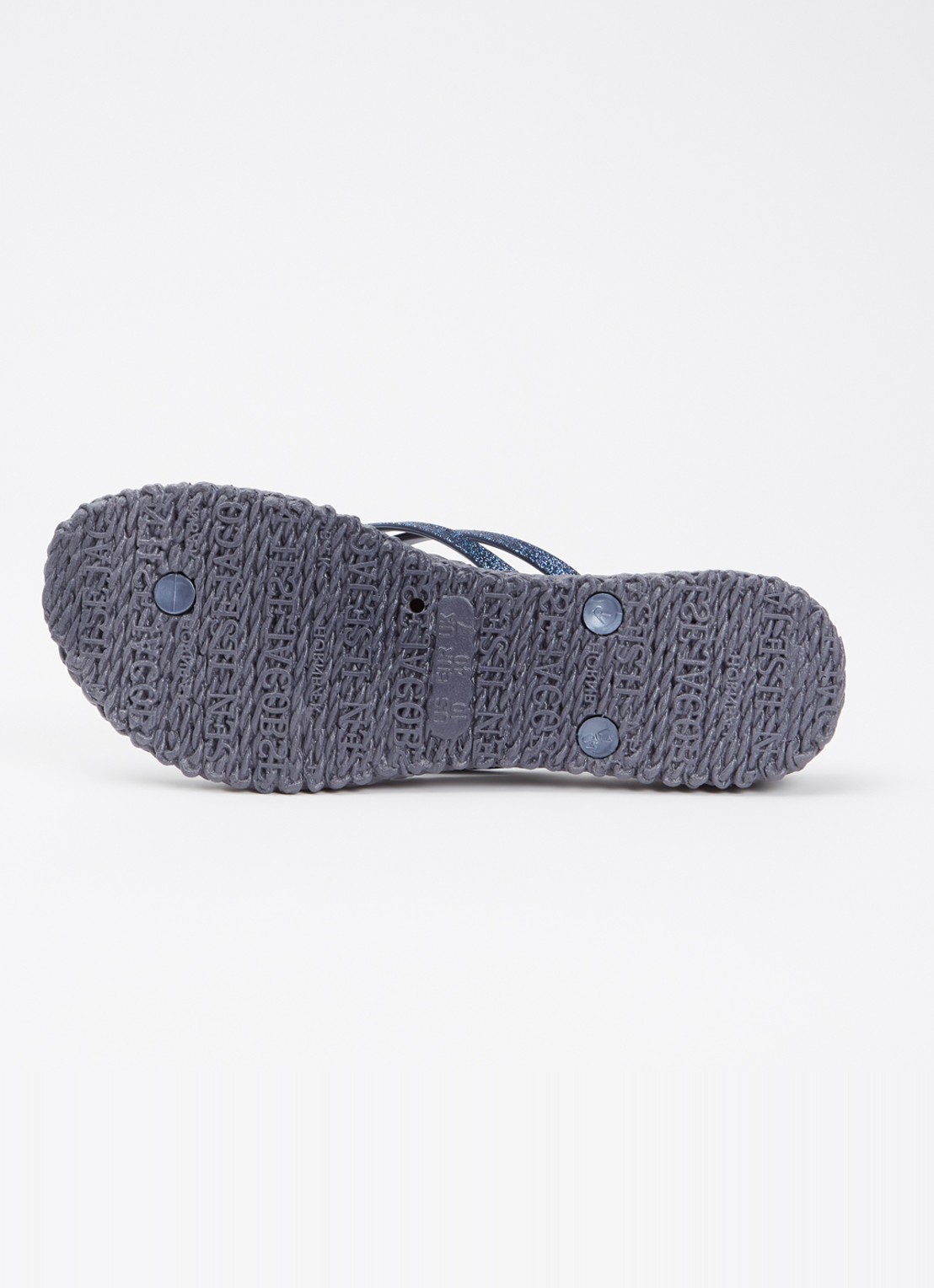 Ilse Jacobsen Slipper met glitter - detail 3 indigo