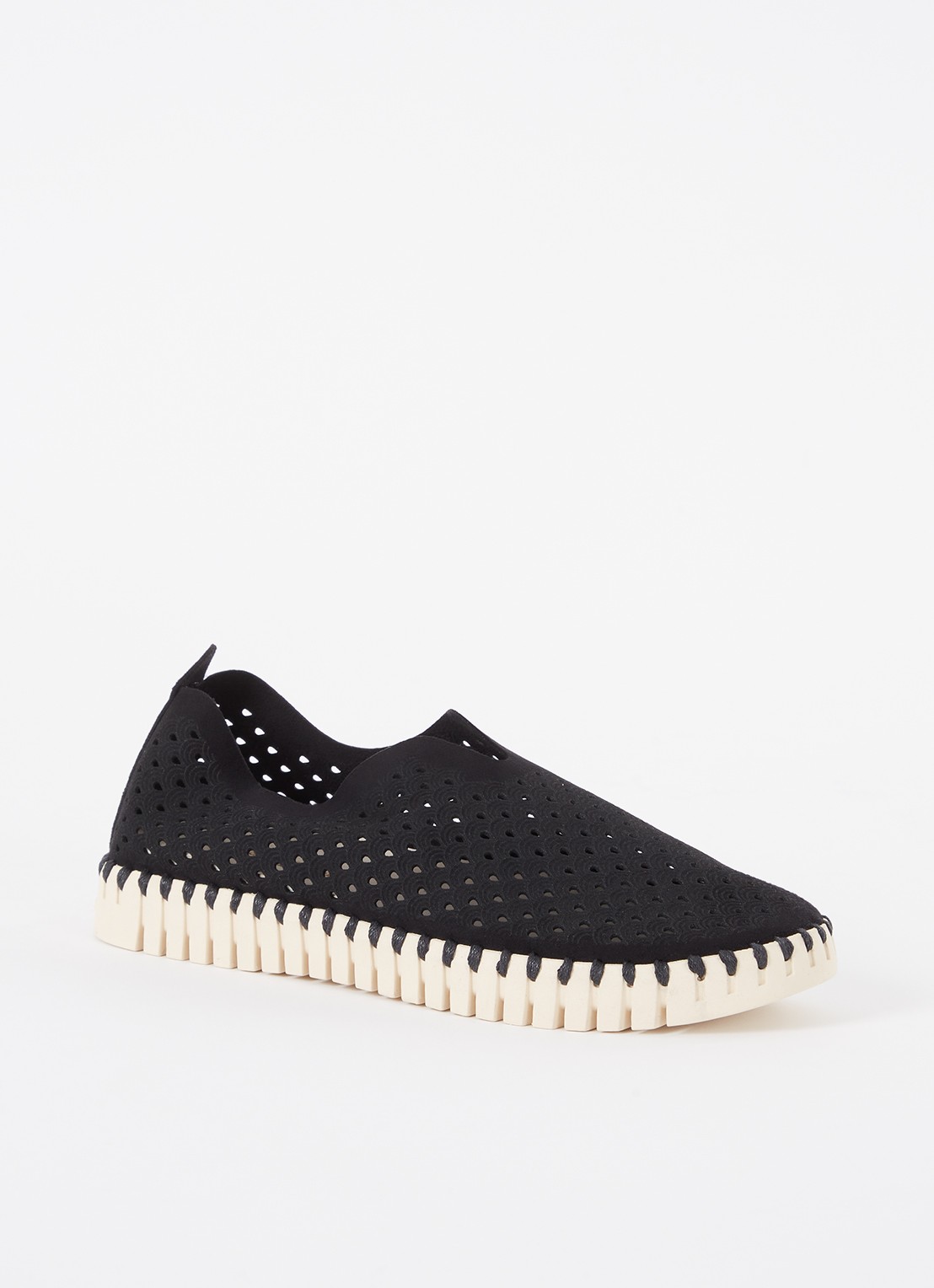 Ilse Jacobsen Tulip espadrille - voorkant 5 zwart