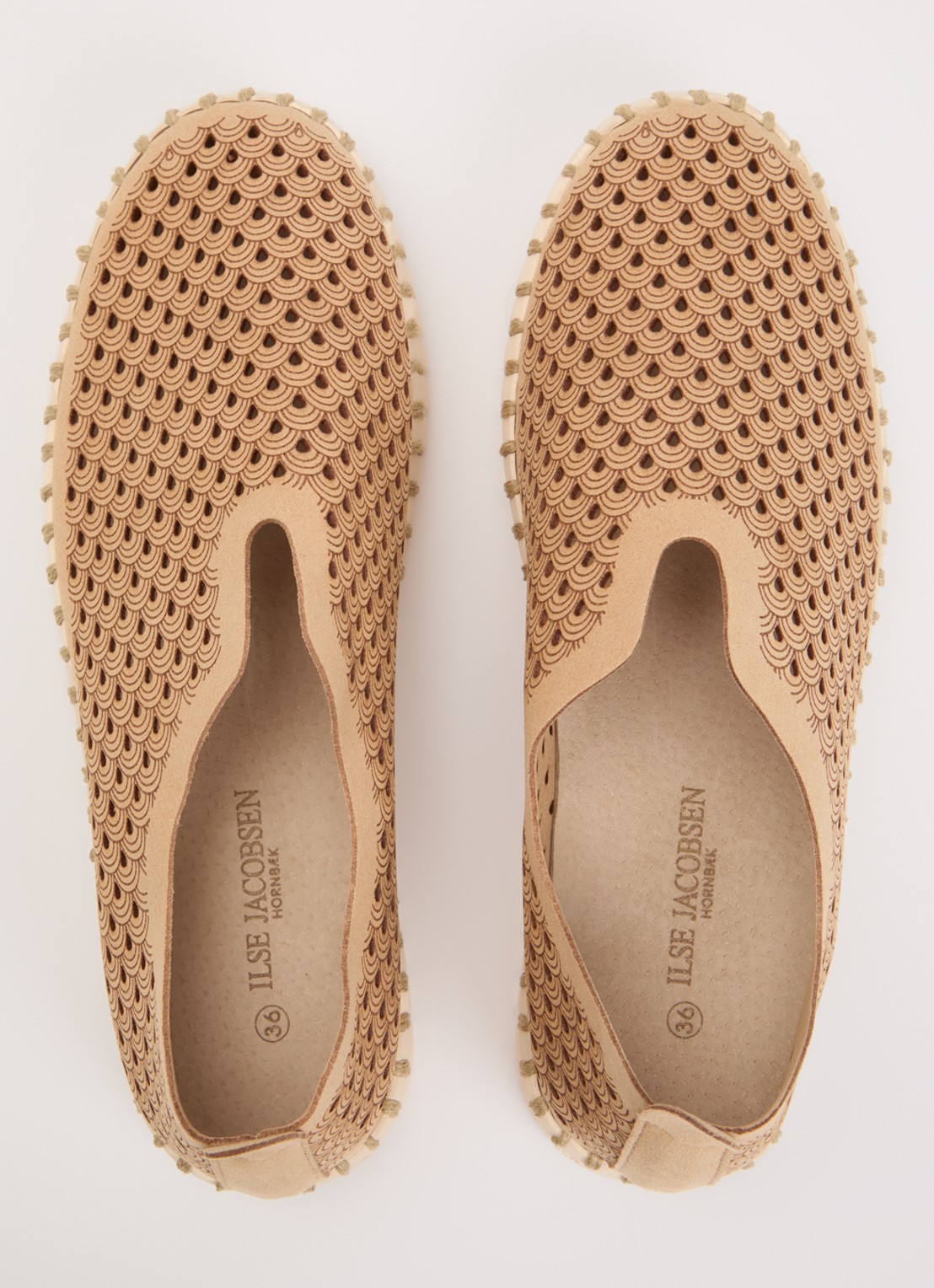 Ilse Jacobsen Tulip espadrille - detail 4 donkerbeige