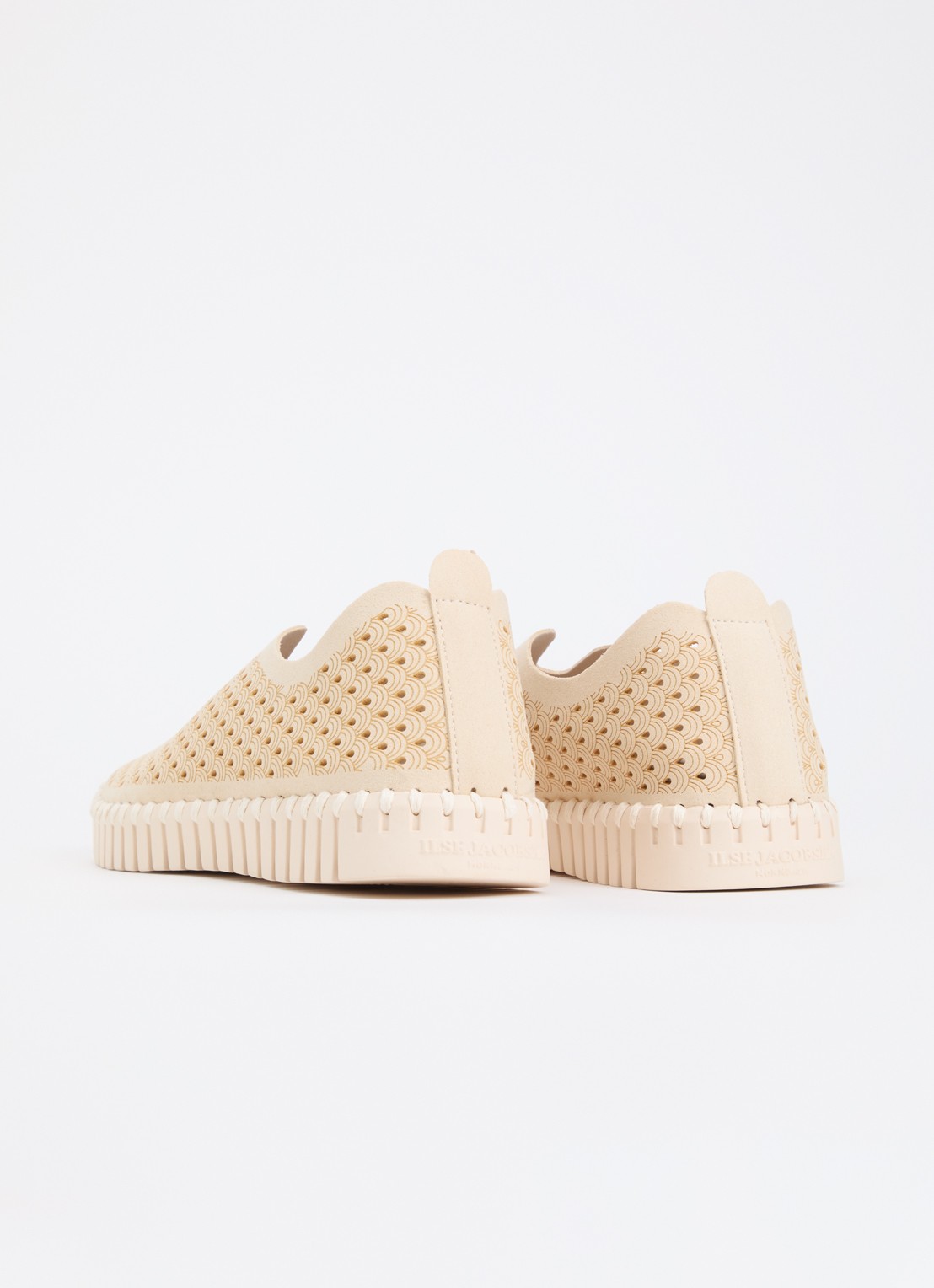 Ilse Jacobsen Tulip espadrille - achterkant 5 taupe