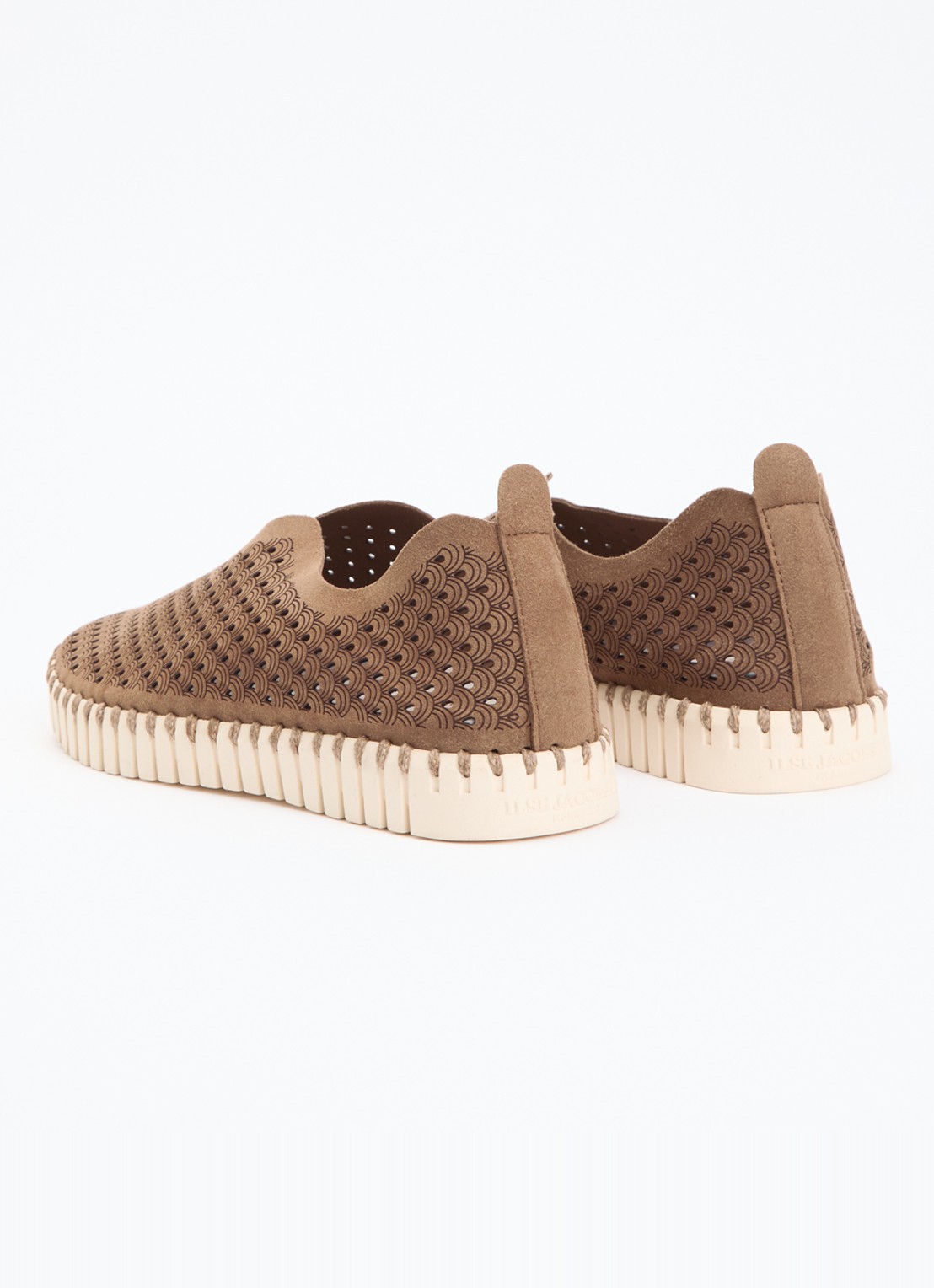 Ilse Jacobsen Tulip espadrille - achterkant bruin