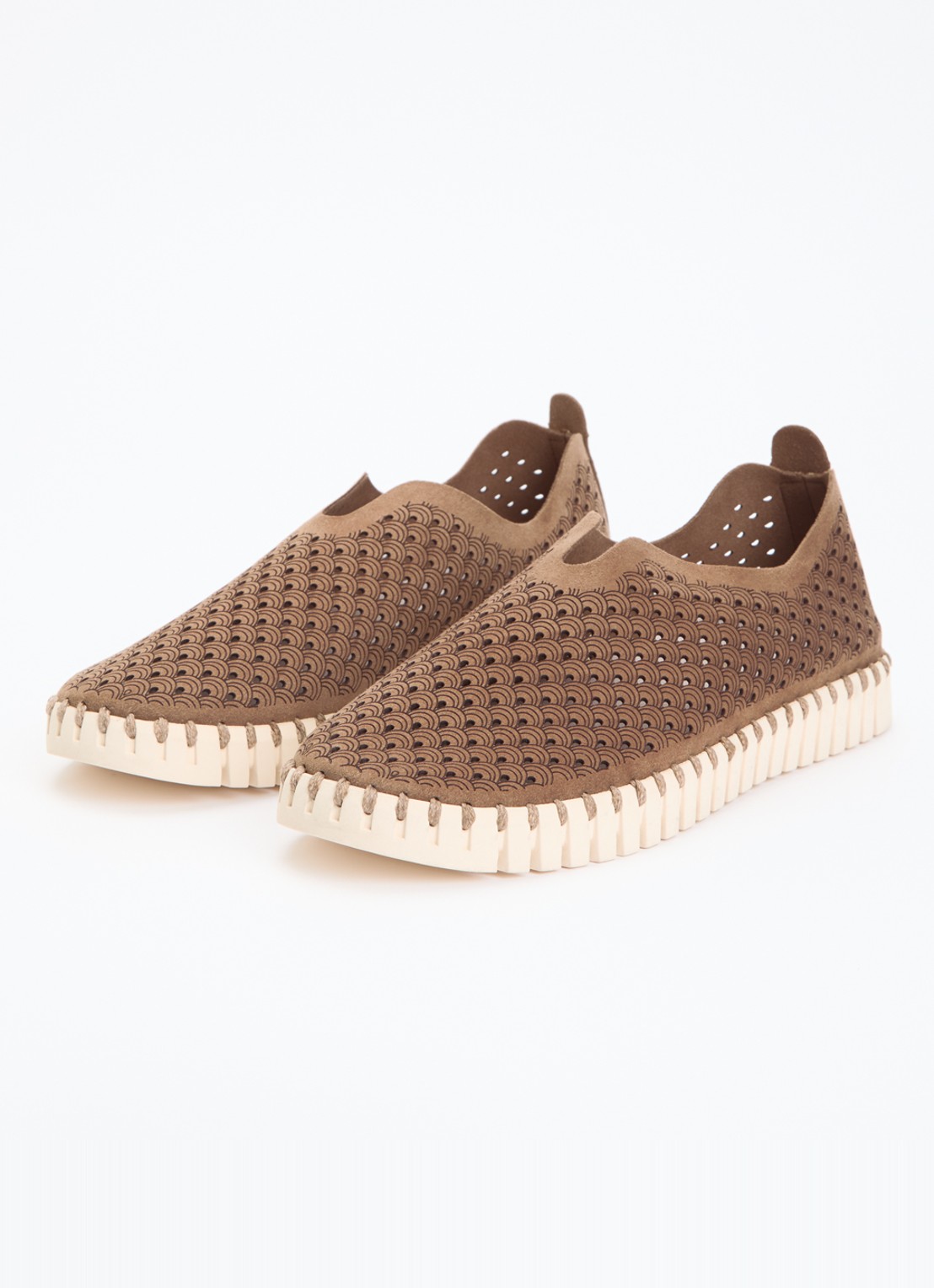 Ilse Jacobsen Tulip espadrille - detail 2 bruin