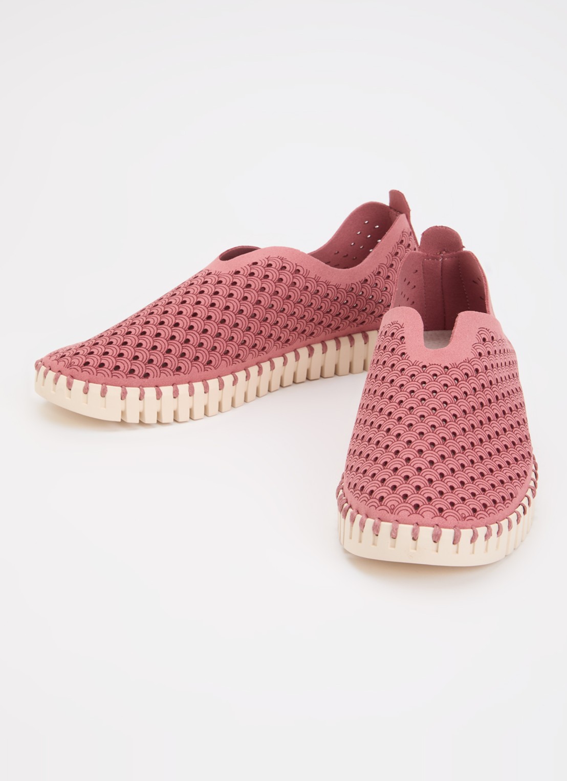 Ilse Jacobsen Tulip espadrille - detail 2 donkerroze