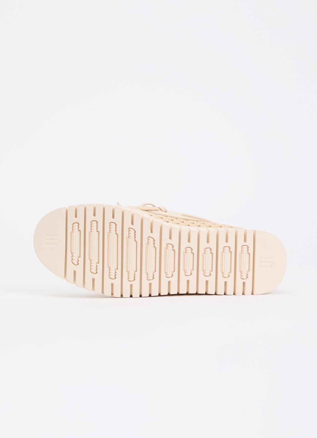 Ilse Jacobsen Tulip mocassin met structuur - detail 5 creme