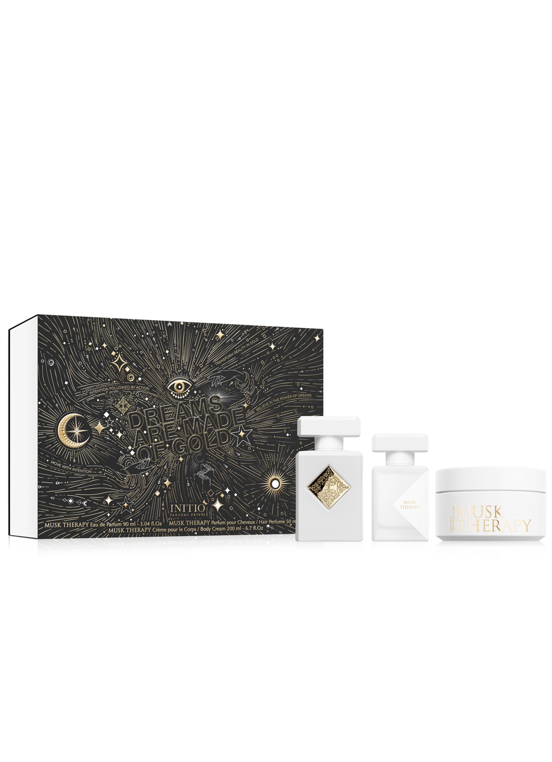 INITIO Parfums Privés Lift Me Up Festive Set Eau de Parfum - geurenset - voorkant wit