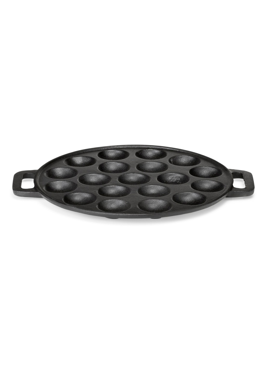 Inno Cuisinno Poffertjespan rond Ø24 cm - voorkant zwart