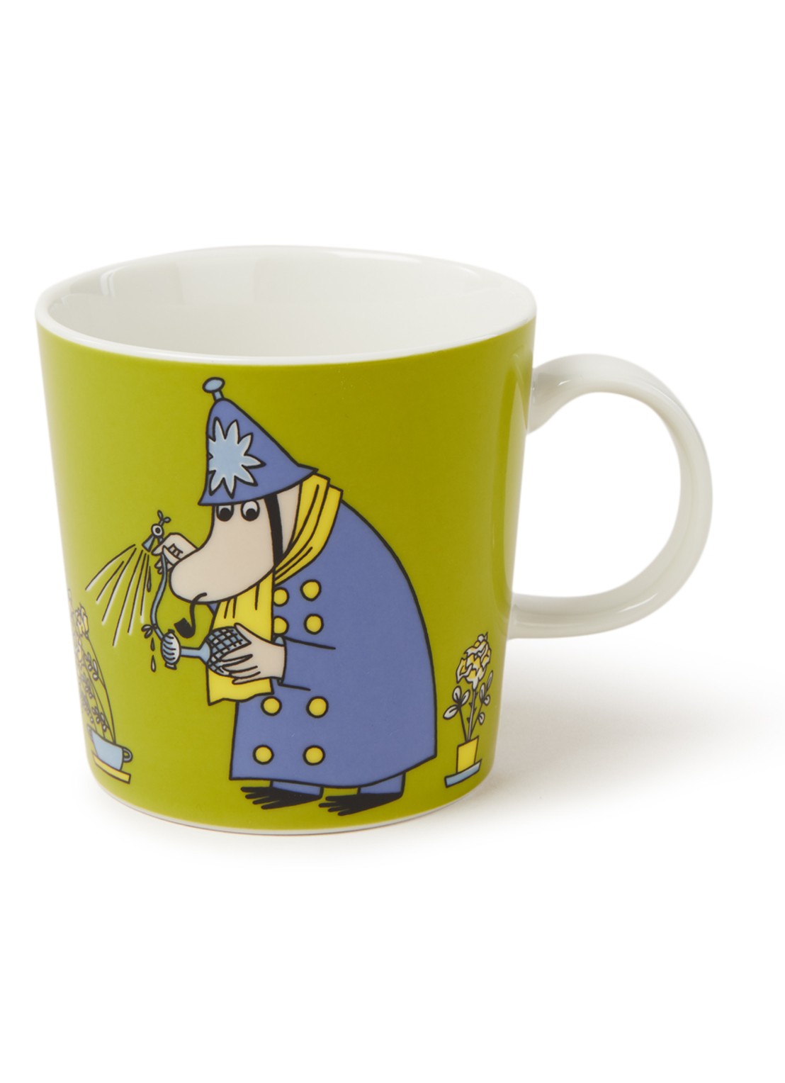 Inspector Moomin kopje 30 cl - voorkant 2 groen
