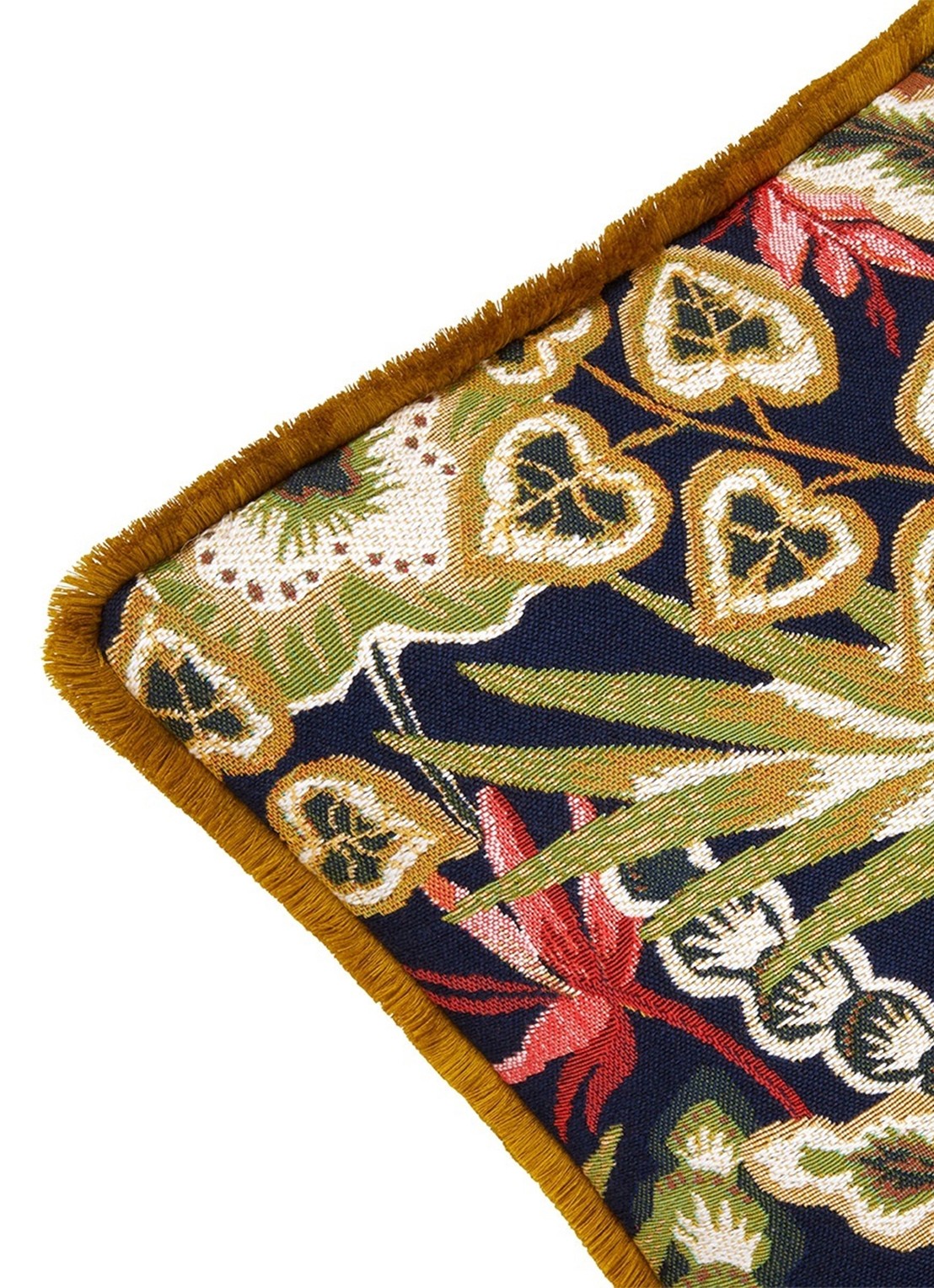 Iosis Bergame sierkussenhoes 45 x 45 cm - detail camel