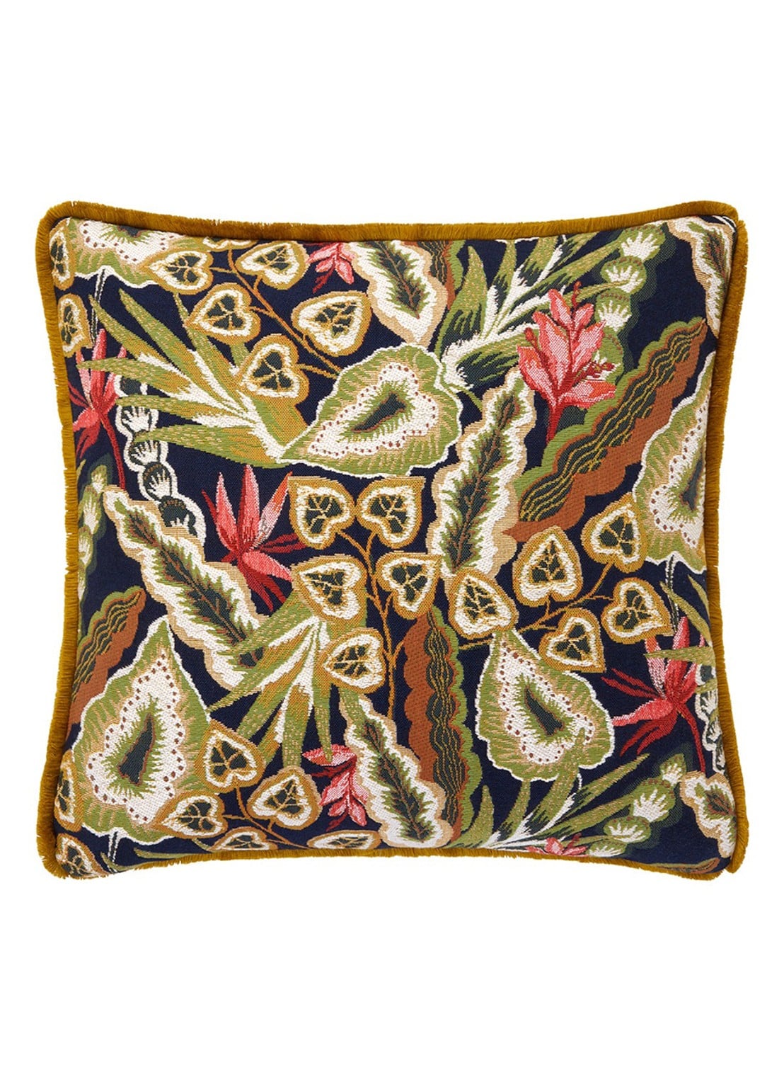 Iosis Bergame sierkussenhoes 45 x 45 cm - voorkant 2 camel