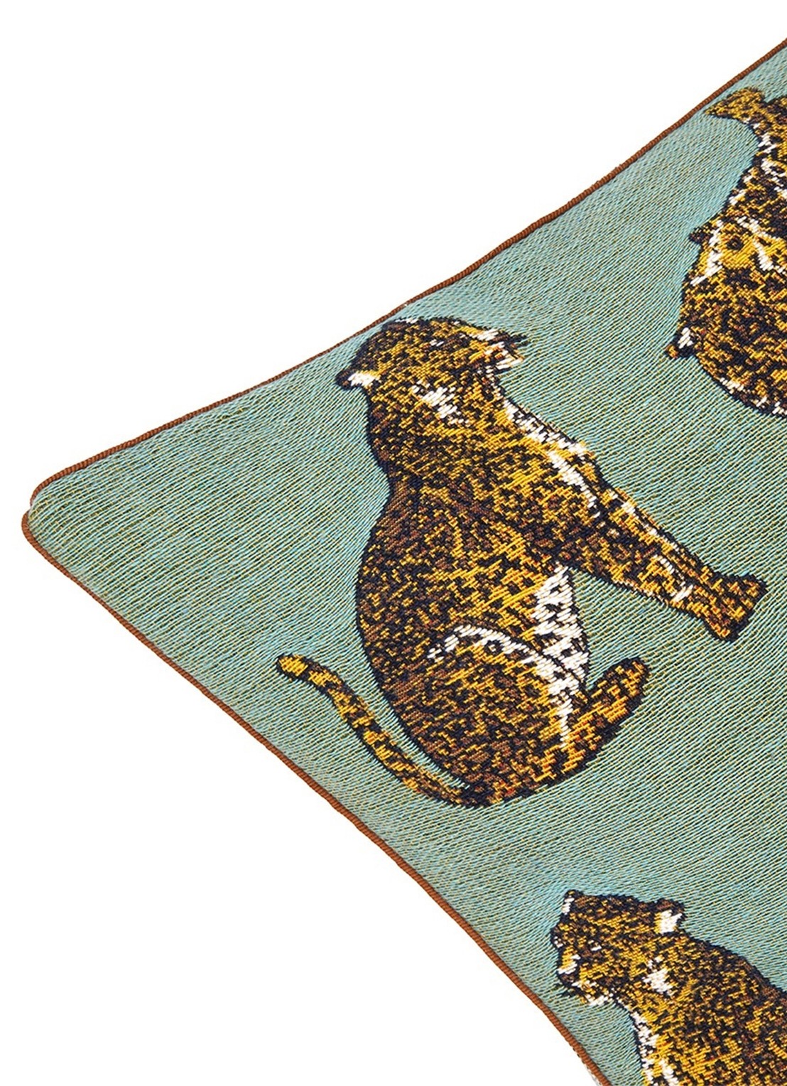 Iosis Felins sierkussenhoes 45 x 45 cm - detail 2 mint