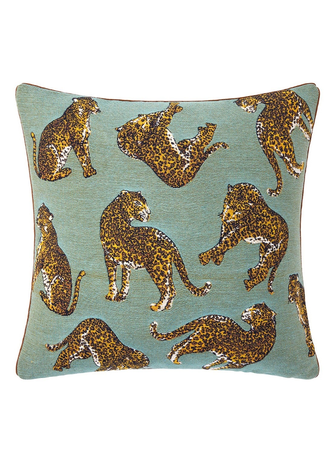 Iosis Felins sierkussenhoes 45 x 45 cm - voorkant mint