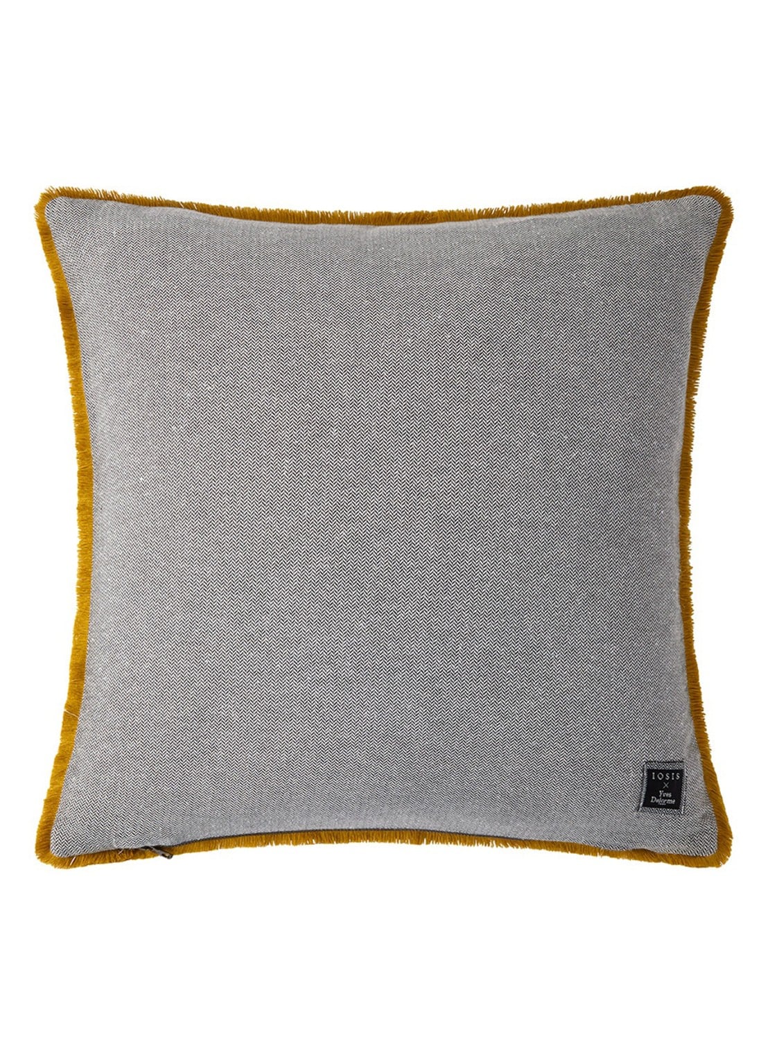 Iosis Masques sierkussenhoes 45 x 45 cm - achterkant 4 donkerblauw
