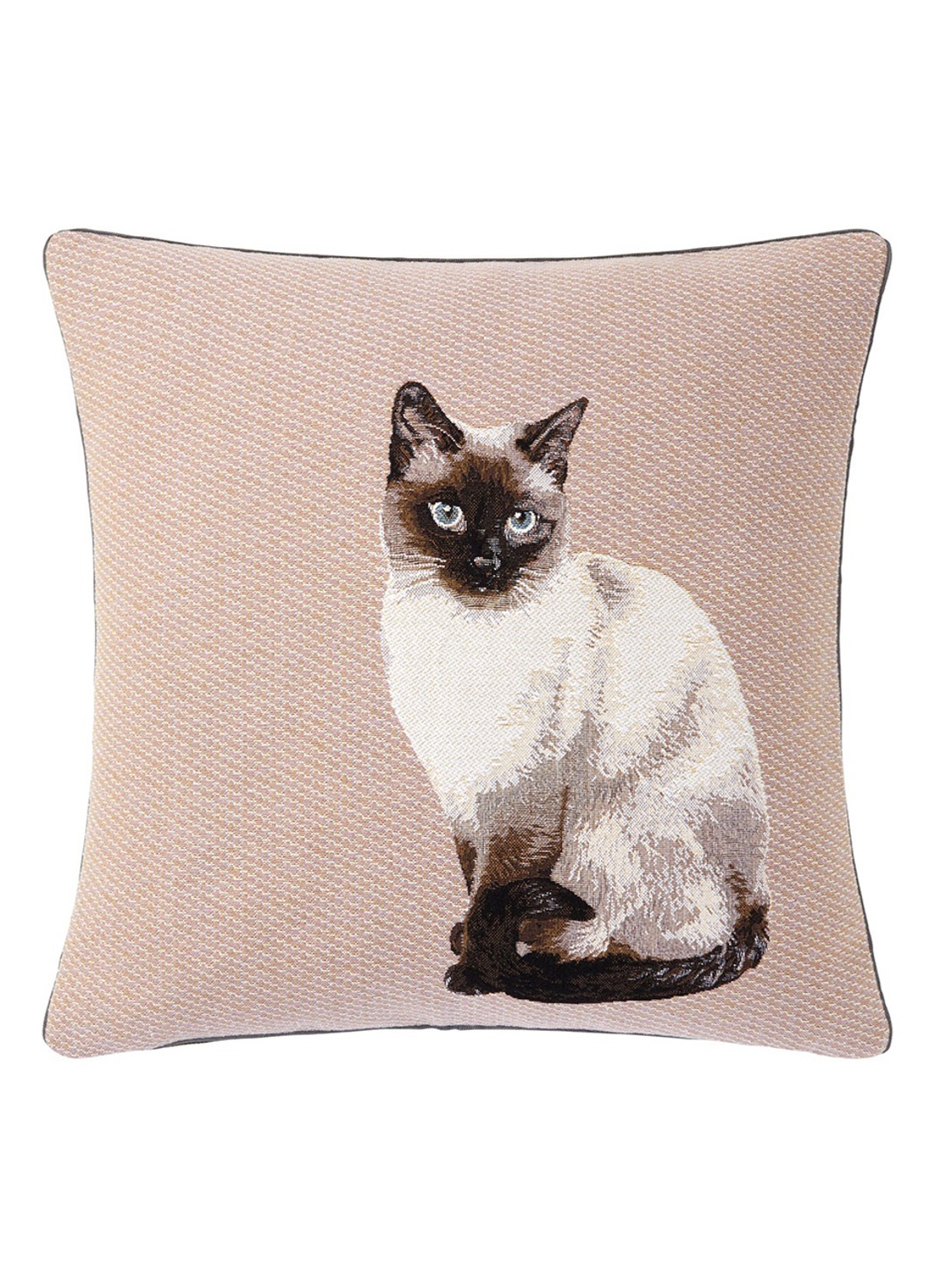 Iosis Matcha sierkussenhoes 45 x 45 cm - voorkant 2 beige