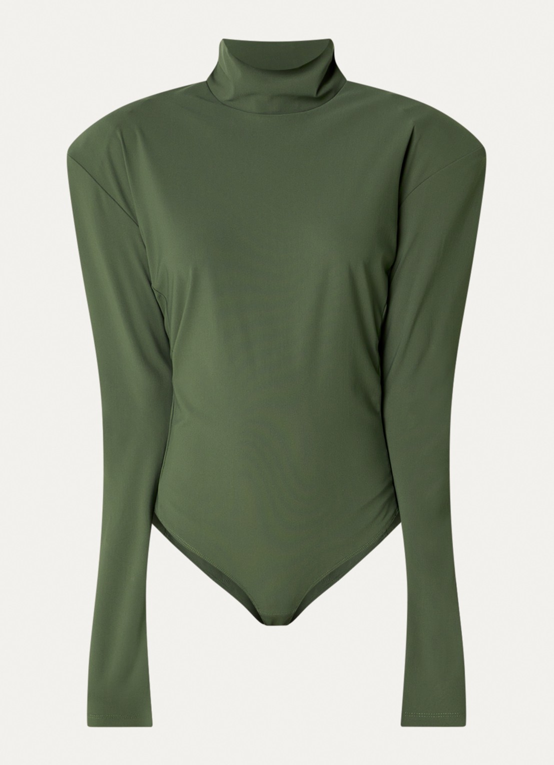 IRO Azales body met col - voorkant 3 bronsgroen