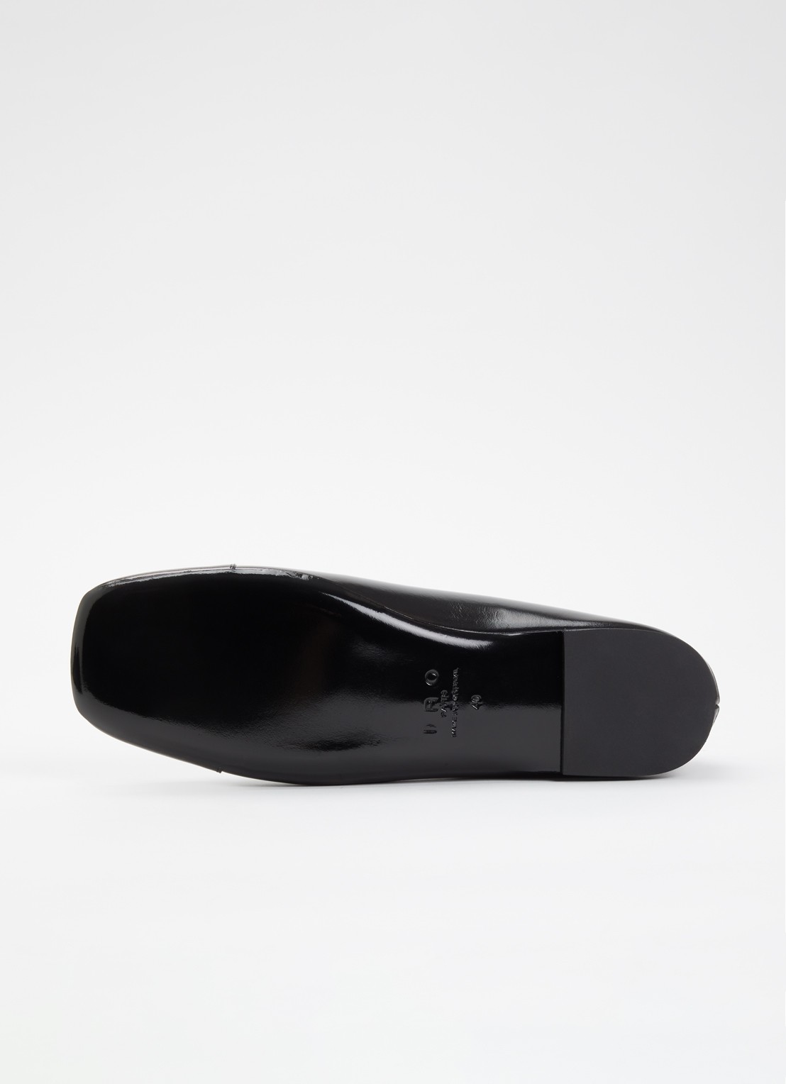 IRO Loafer van leer  - detail 4 zwart