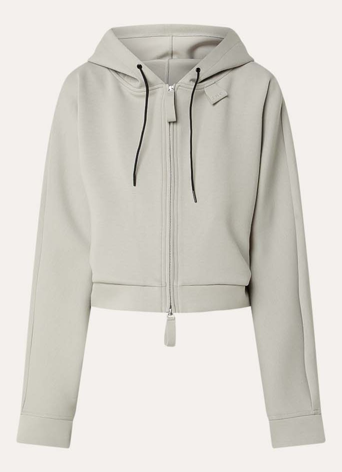 IRO Valena cropped vest met steekzakken - voorkant 2 lindegroen