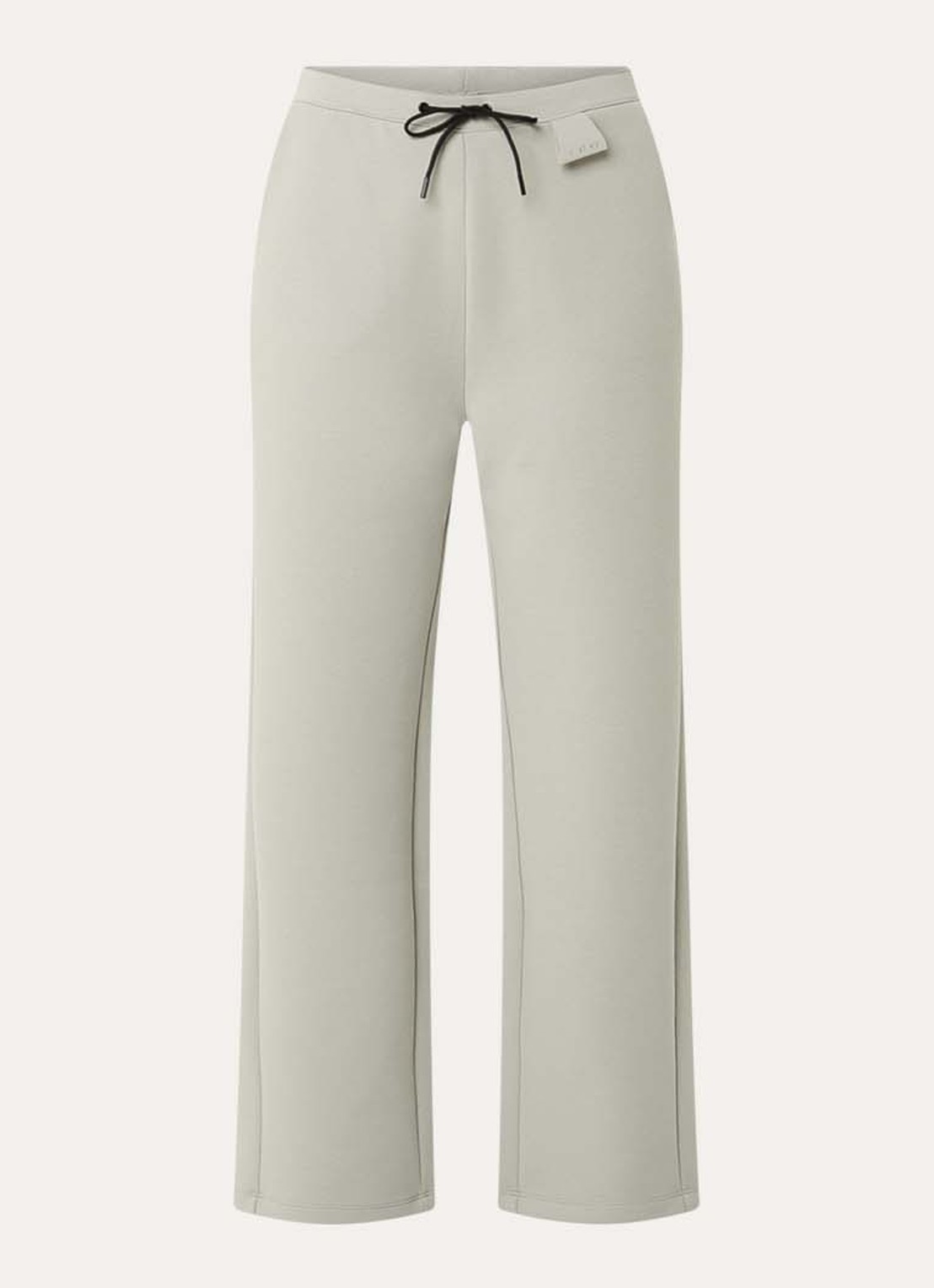 IRO Vespi high waist straight fit joggingsbroek - voorkant 3 lindegroen