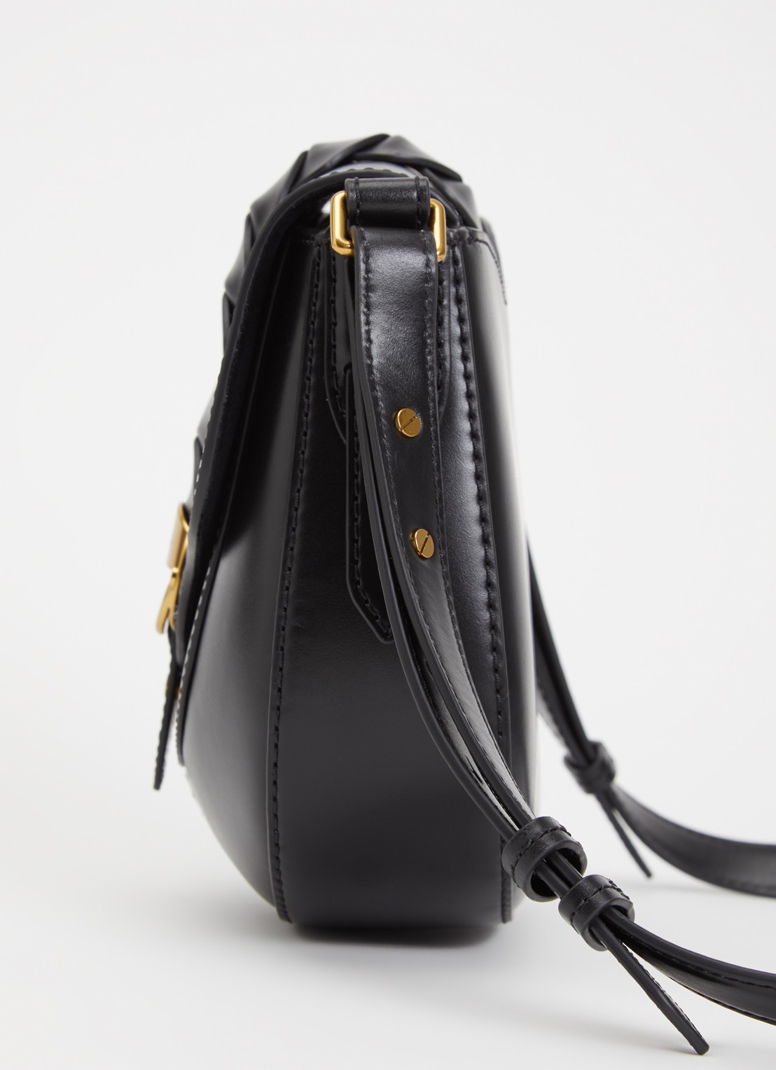 Isabel Marant Altay Small crossbodytas van kalfsleer - detail 2 zwart